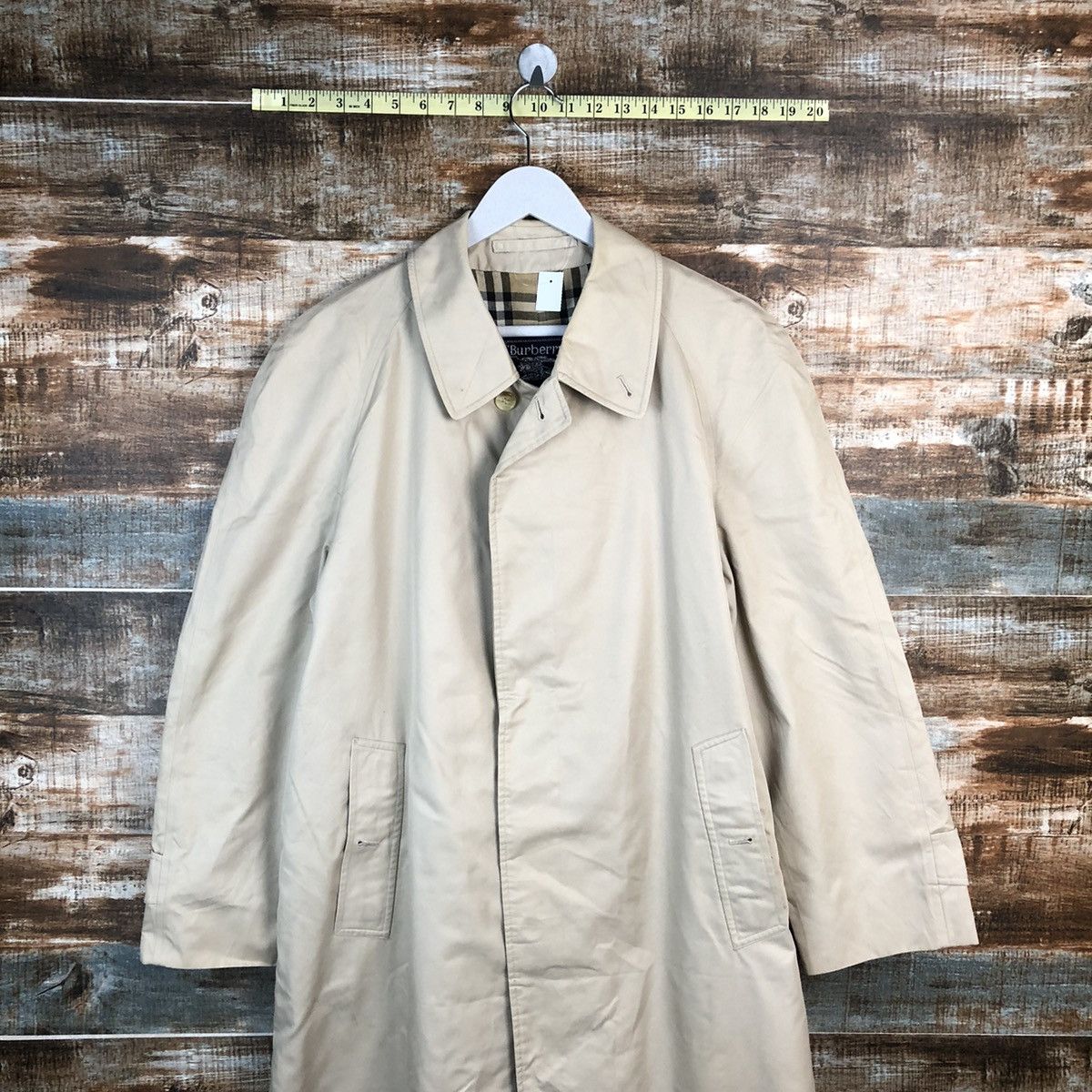 Burberry Burberrys nova check made in england vtg Coats parkas #A1611 Size US L / EU 52-54 / 3 - 2 Thumbnail