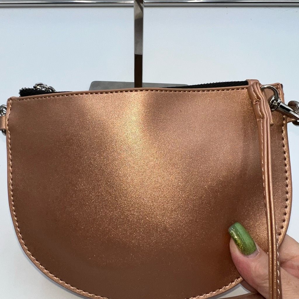 Zac Posen Zac Posen for Bloomingdale's Celia Rose Gold faux leather Cr Size ONE SIZE - 5 Thumbnail