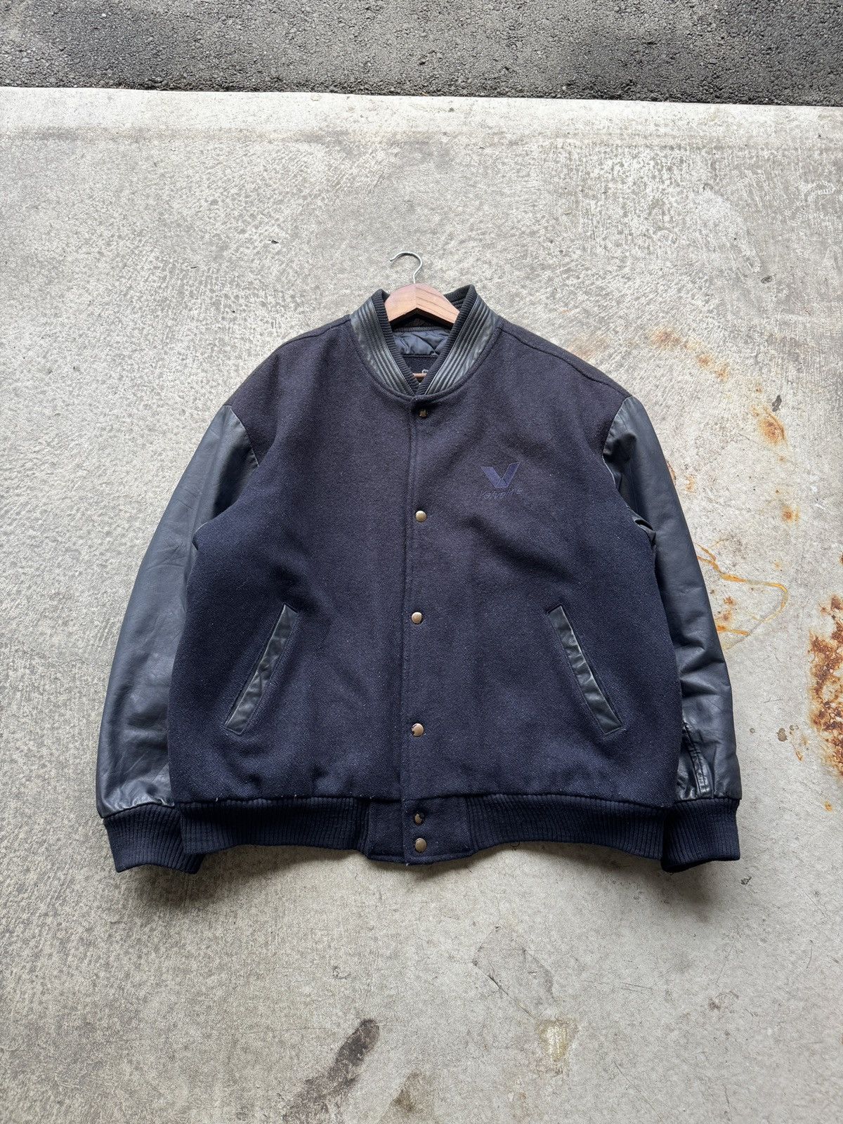Japanese Brand Vintage all black leather and suede variety style jacket Size US XL / EU 56 / 4 - 1 Thumbnail