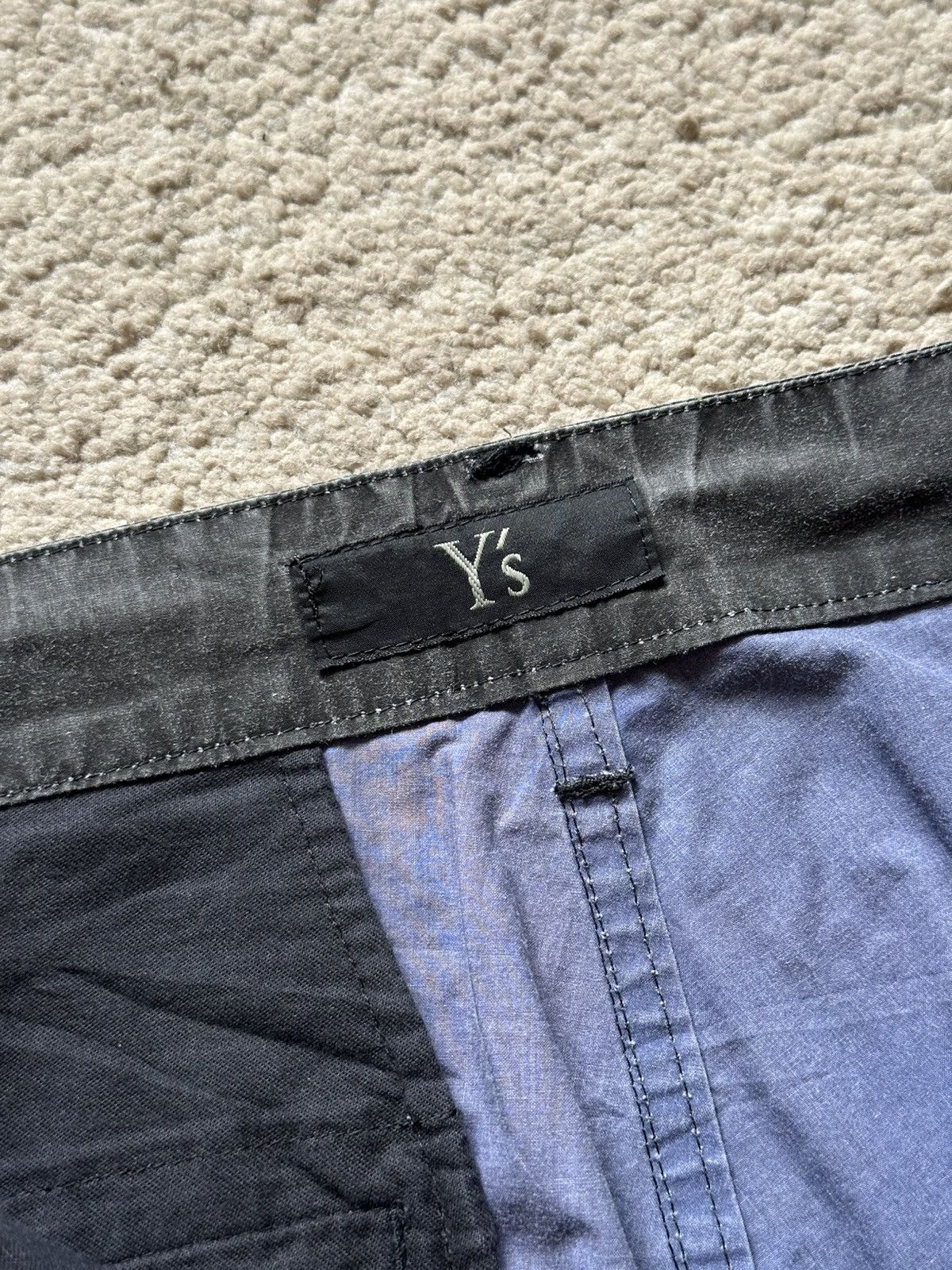 Yohji Yamamoto SS2003 Yohji Yamamoto Y’s Ankle Length Faded Pant Size US 30 / EU 46 - 5 Thumbnail