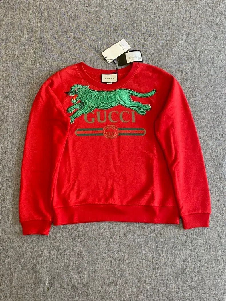 Gucci Gucci Jaguar logo sweatshirt Size US XS / EU 42 / 0 - 1 Thumbnail