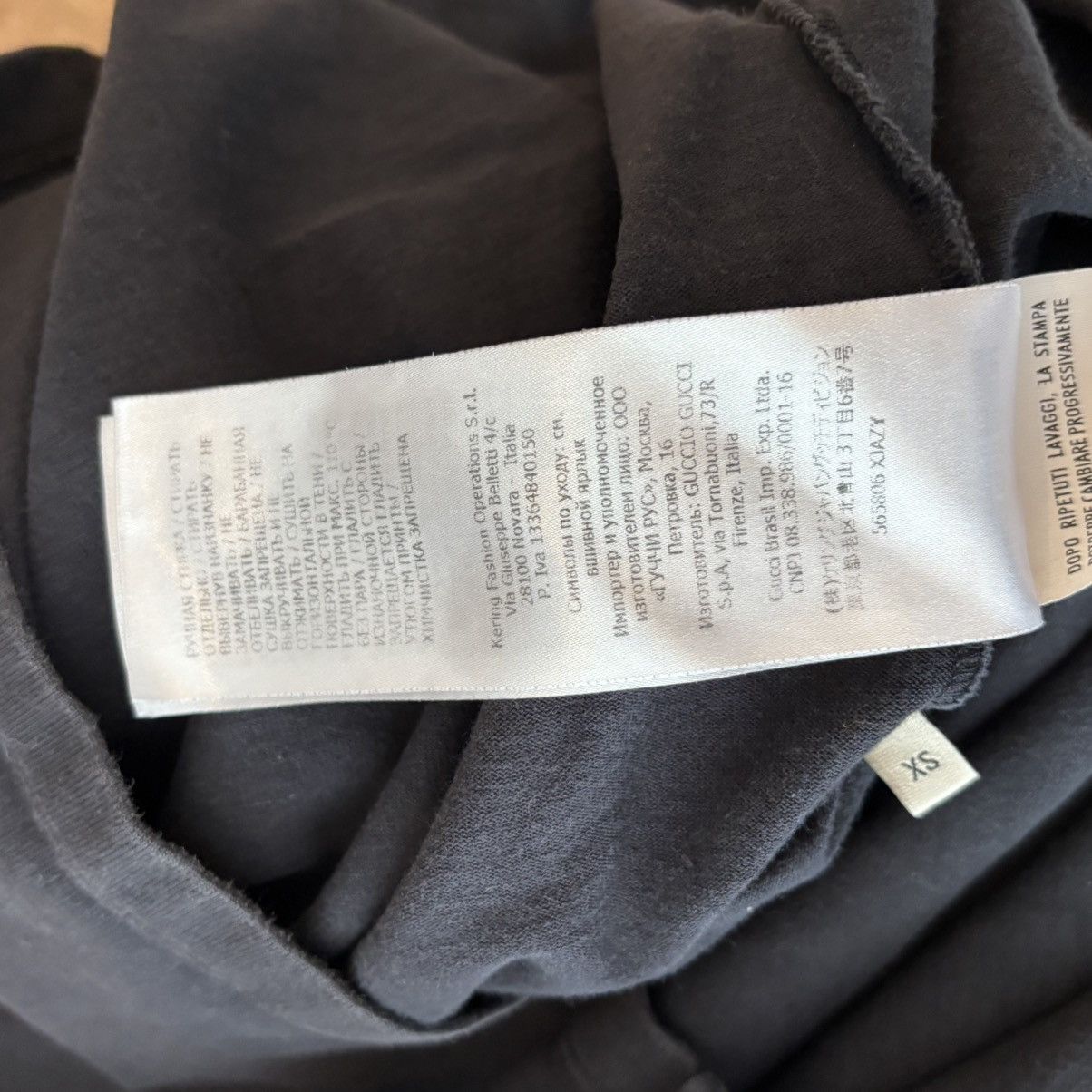 Gucci Gucci Blade Logo Tee Shirt Size XS Size US XS / EU 42 / 0 - 7 Thumbnail