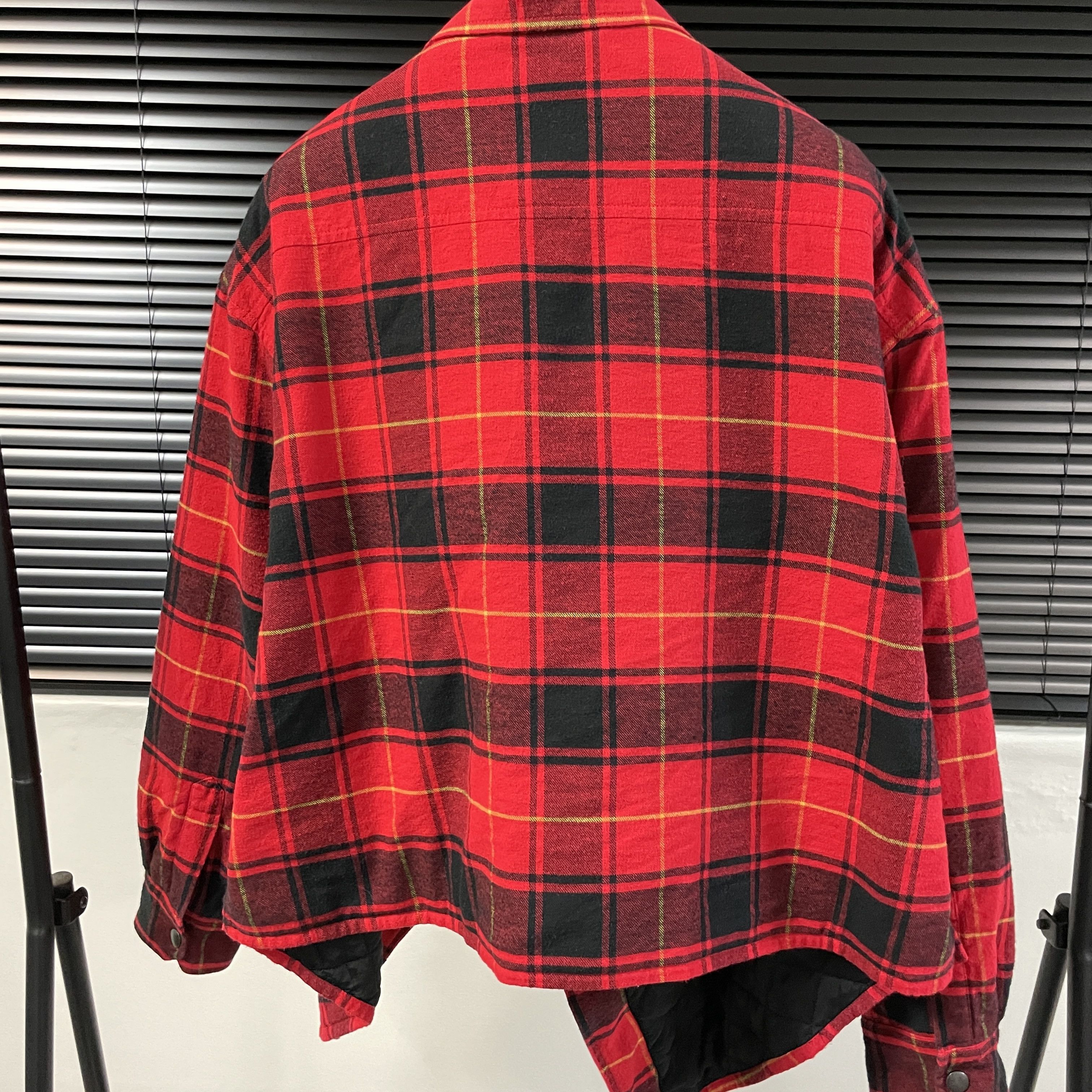 Balenciaga Balenciaga Swing Flannel Shirt Jacket Size US M / EU 48-50 / 2 - 2 Thumbnail