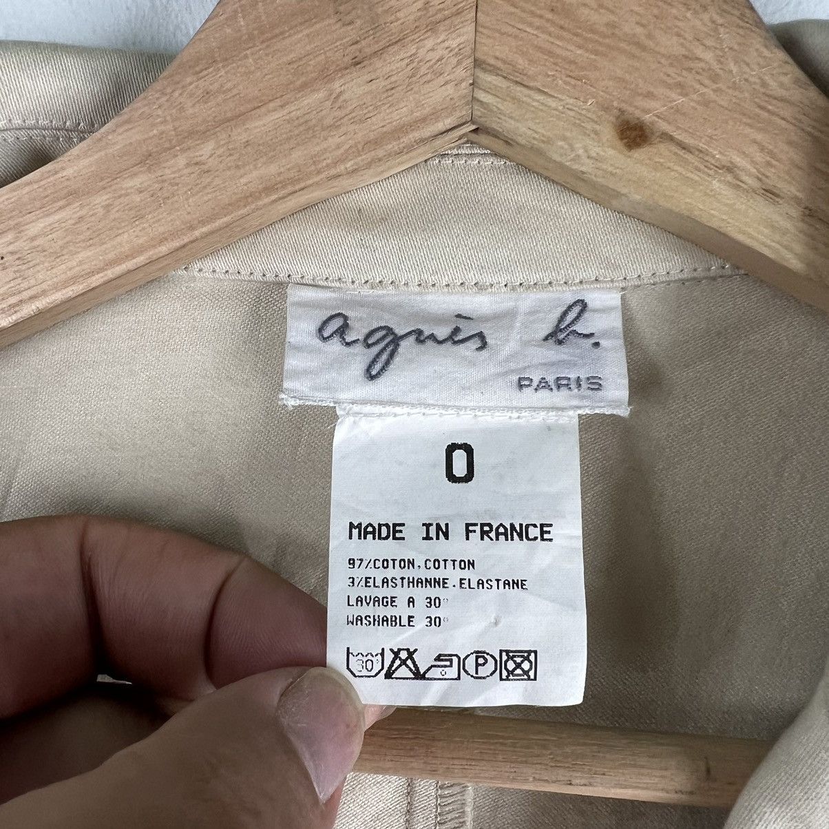 agnes b. 🔥Vtg Casual Jacket Agnes B. Made in France Size S / US 4 / IT 40 - 10 Thumbnail