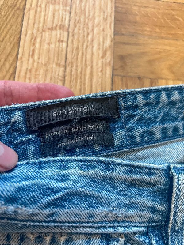Calvin Klein Calvin Klein splatter jeans 31x32 Size US 31 - 7 Thumbnail