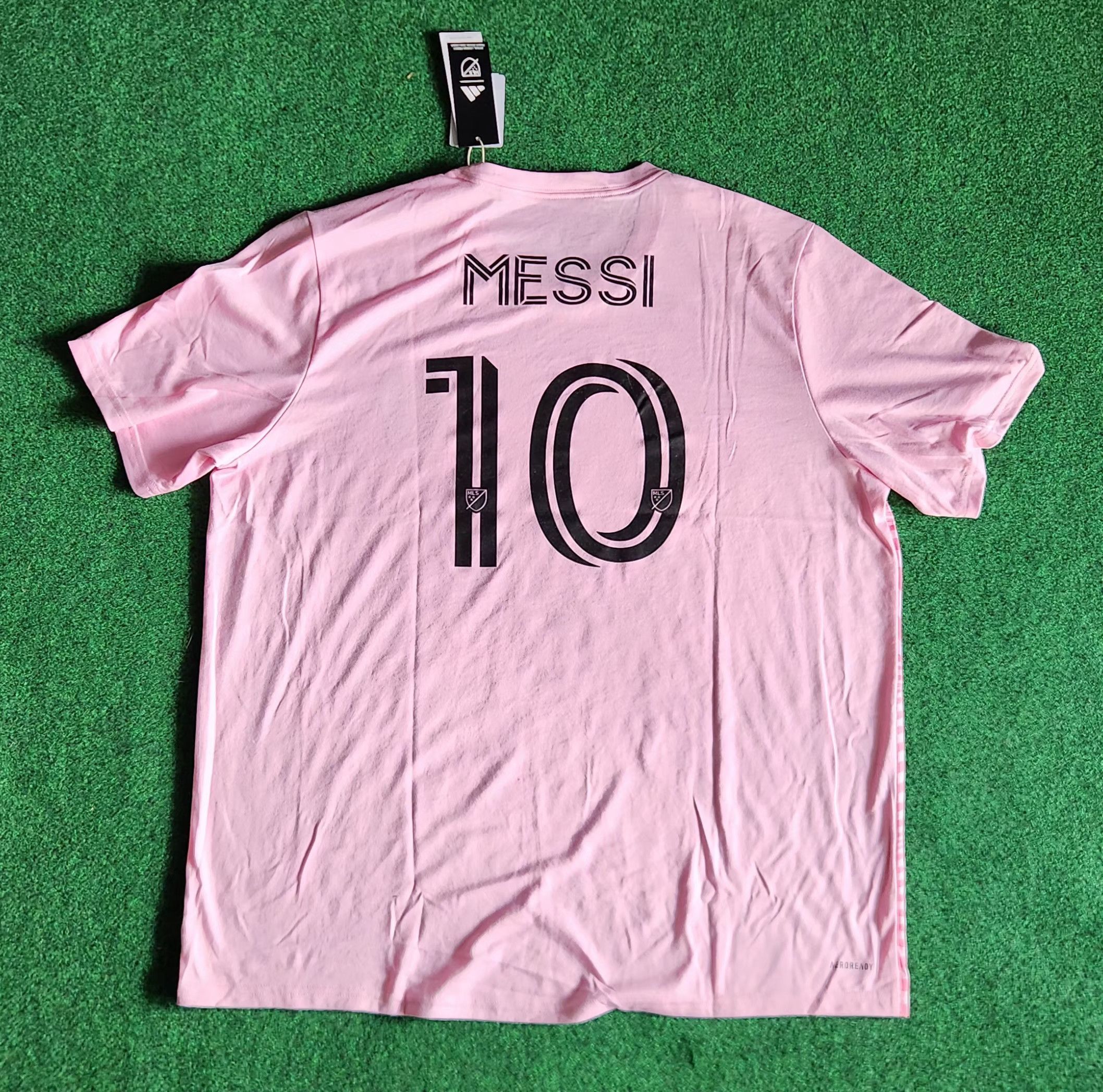 Adidas Adidas Inter Miami CF Lionel Messi #10 Pink Men Size XL Size US XL / EU 56 / 4 - 2 Thumbnail