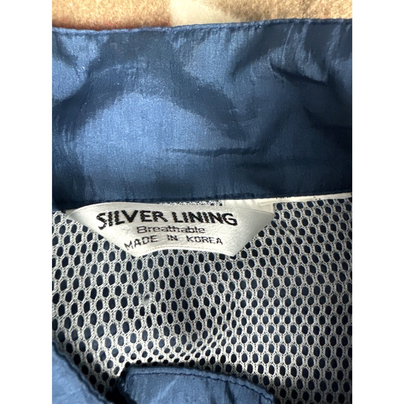 Vintage VINTAGE Silver Lining Breathable Windbreaker Jacket L Men 90s Silver Windbreaker Bonner Light 90s L Mens Size US L / EU 52-54 / 3 - 6 Thumbnail
