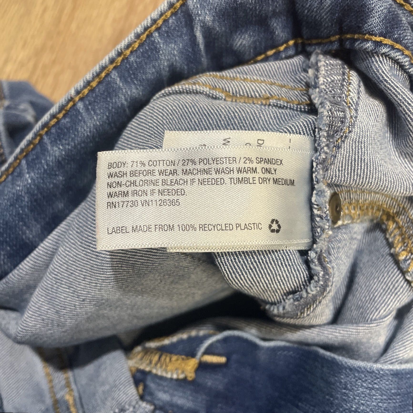 Vintage VINTAGE Universal Thread Blue Skinny Stretch Jeans Womens 12/31S Size 34" / US 12 / IT 48 - 3 Thumbnail