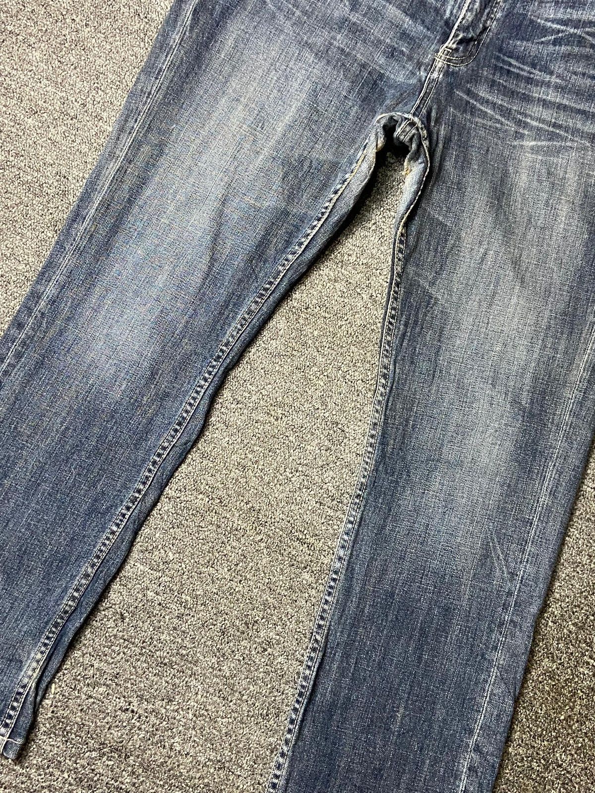 Japanese Brand × Vintage THEORIA Japanese Brand Distressed Denim Jeans (132) Size US 36 / EU 52 - 8 Thumbnail