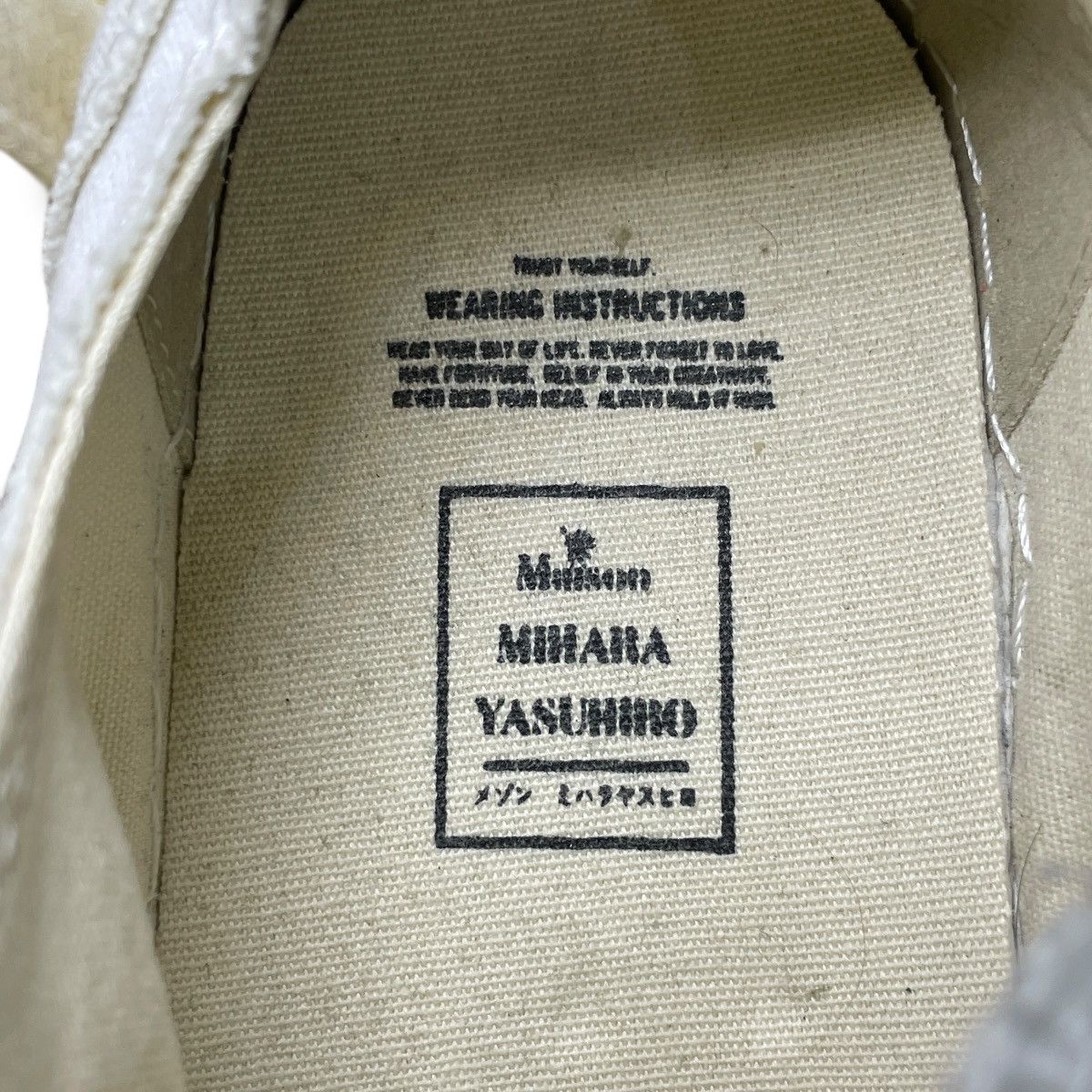 Maison MIHARA YASUHIRO Maison Mihara Yasuhiro Hank VL OG Sole Canvas Sneakers Size US 9 / EU 42 - 9 Thumbnail