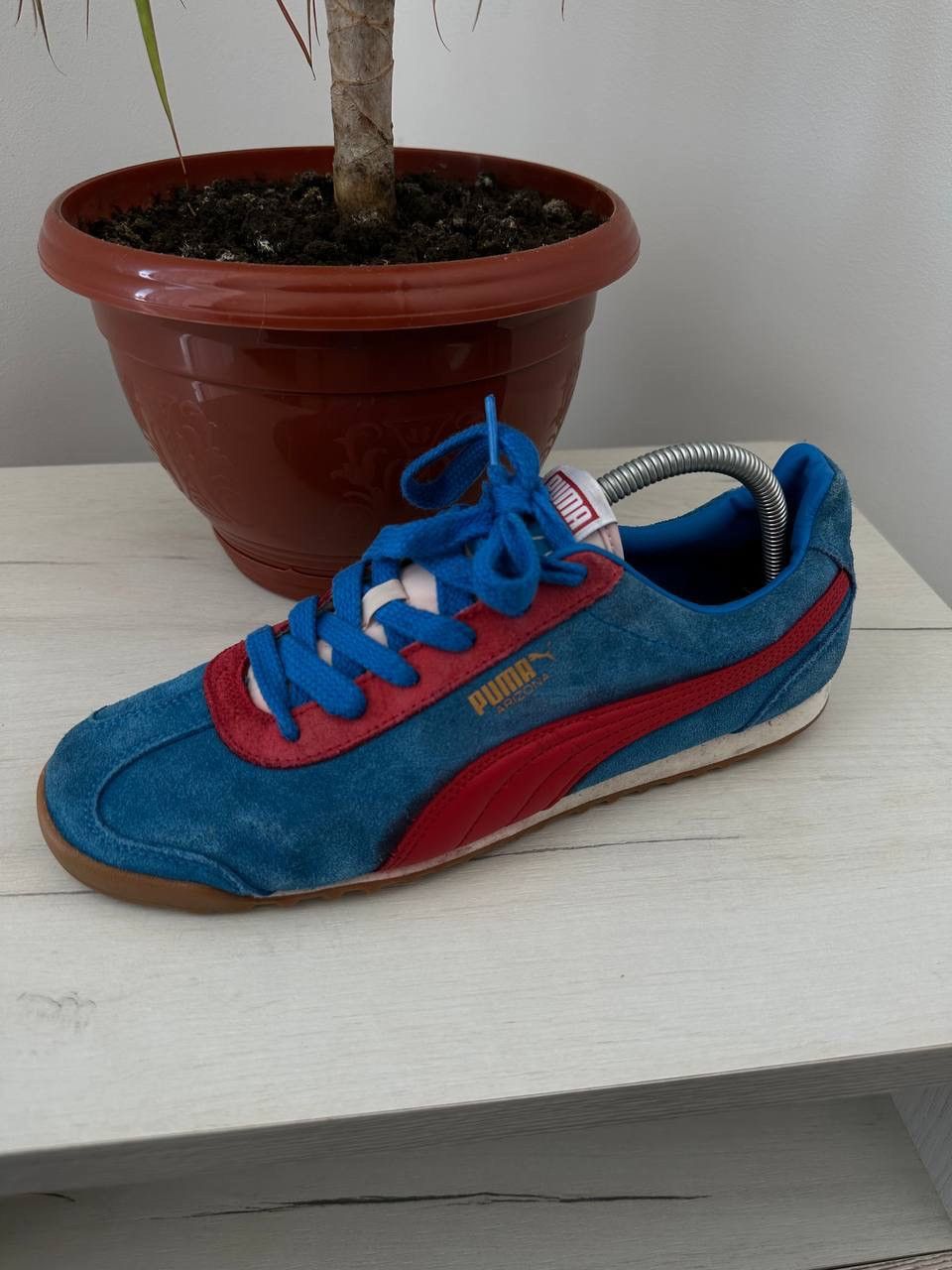 Puma × Vintage Vintage Japanese Puma Arizona Faded Blue Sneakers Size US 7.5 / EU 40-41 - 5 Thumbnail
