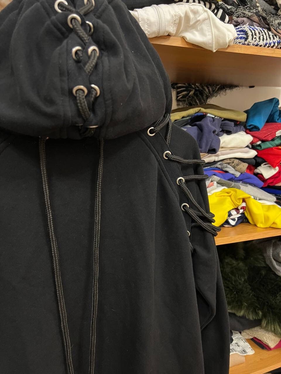 Vintage Avant Garde Punk Emo Style Zip-Up Hype Hoodie Size US L / EU 52-54 / 3 - 8 Thumbnail