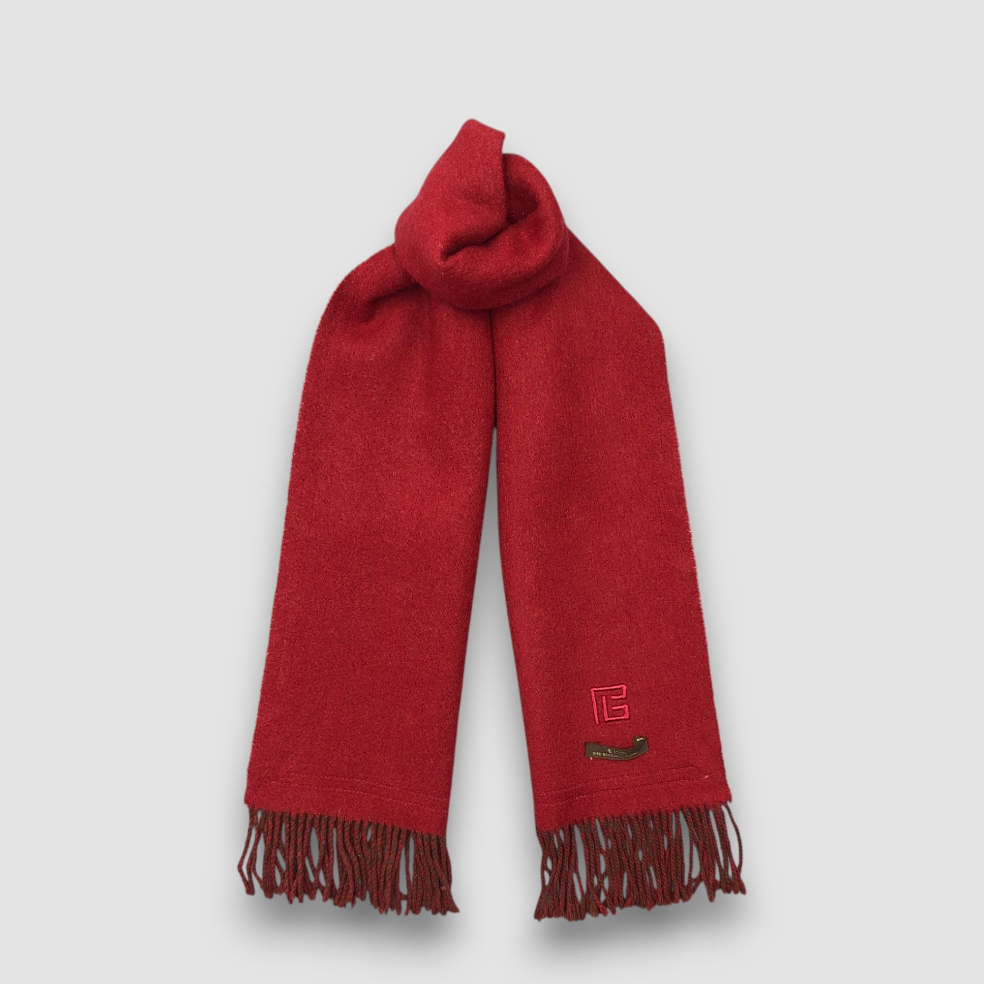 Vintage Pierre Balmain Scarf Muffler Wool Winter Scarves