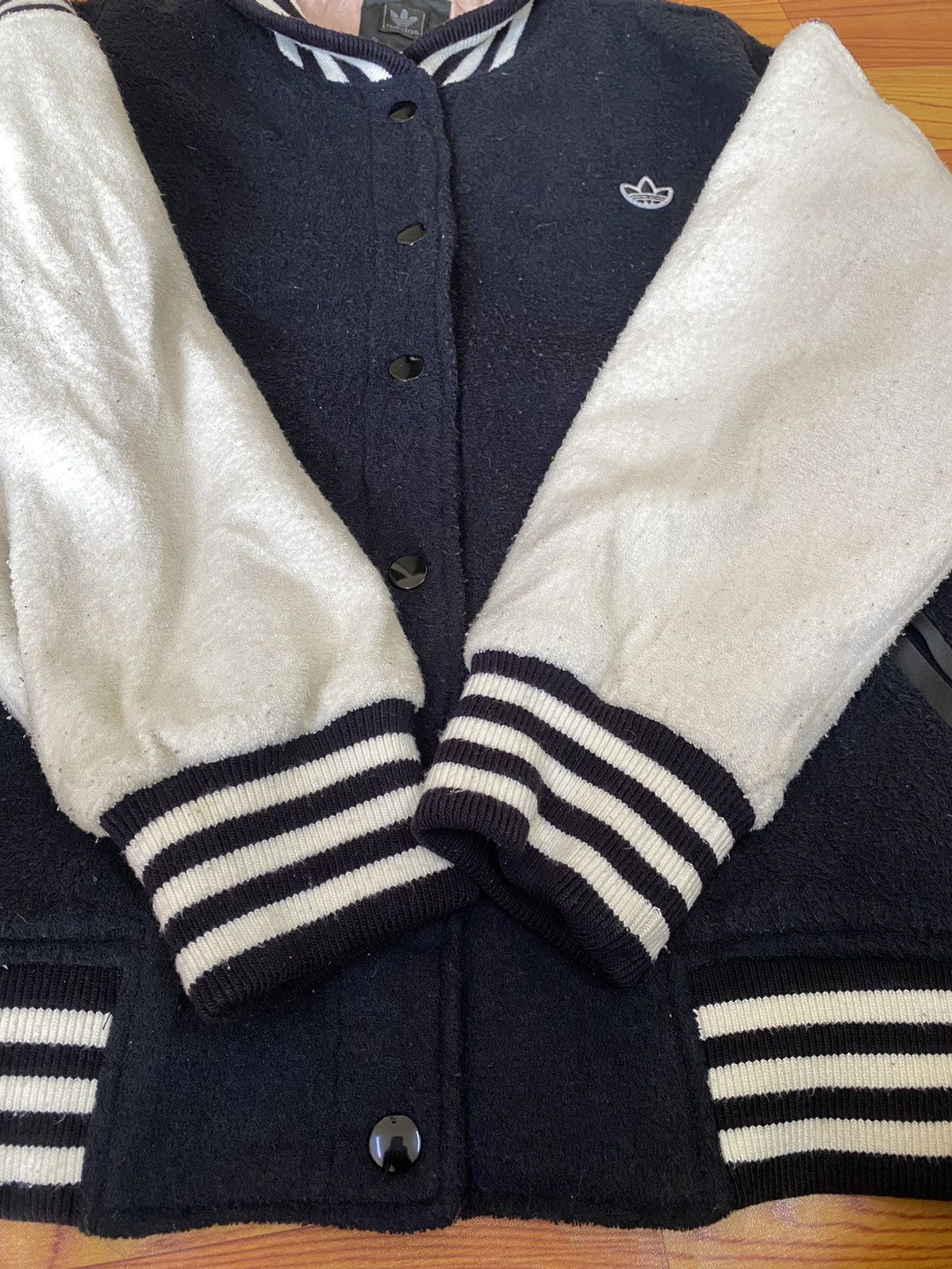 Adidas Vintage Adidas Varsity Jacket Size US L / EU 52-54 / 3 - 5 Thumbnail