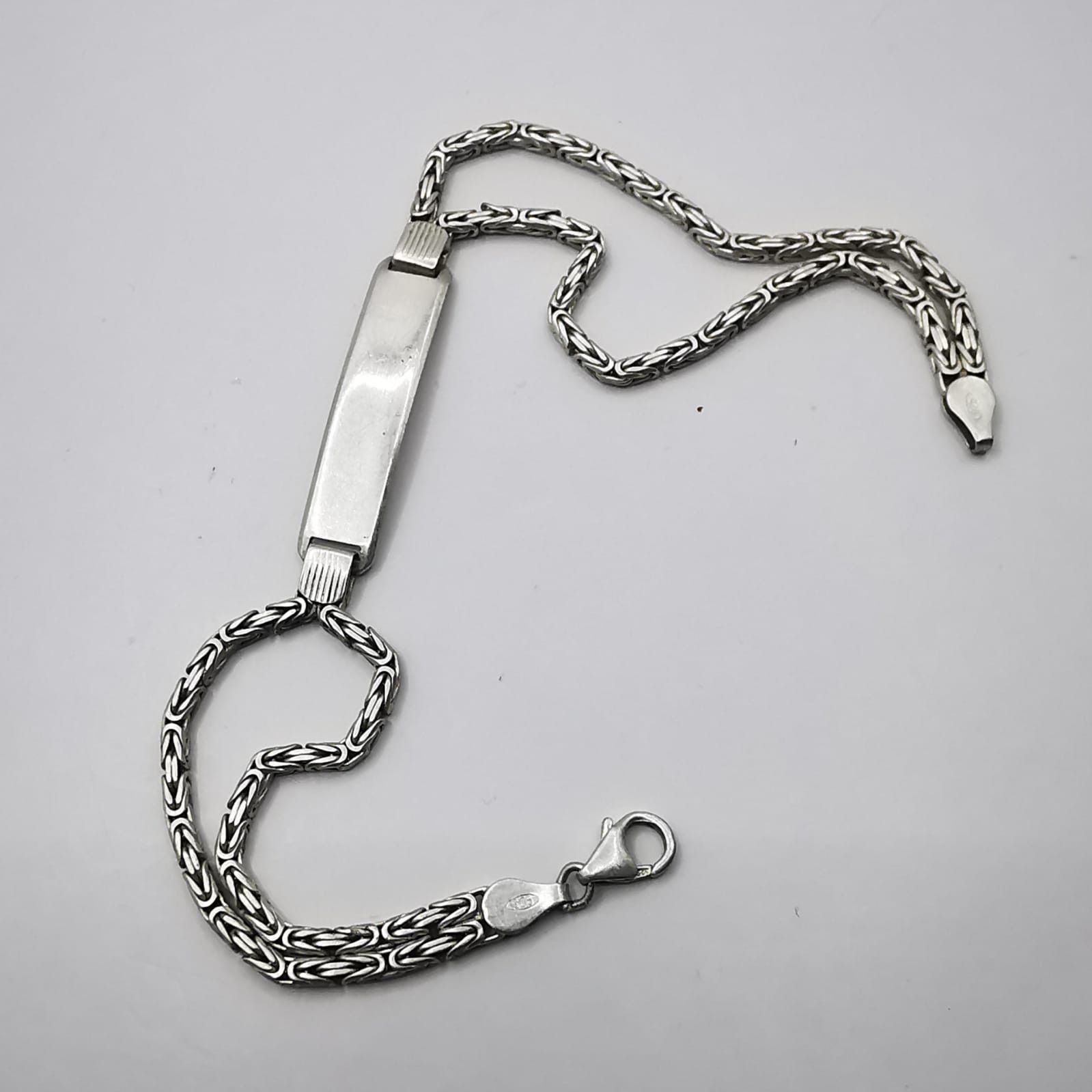 Sterling Silver Vintage Chic Bracelet Jewelry, 925 Sterling Silver 13,60g Size ONE SIZE - 1 Thumbnail