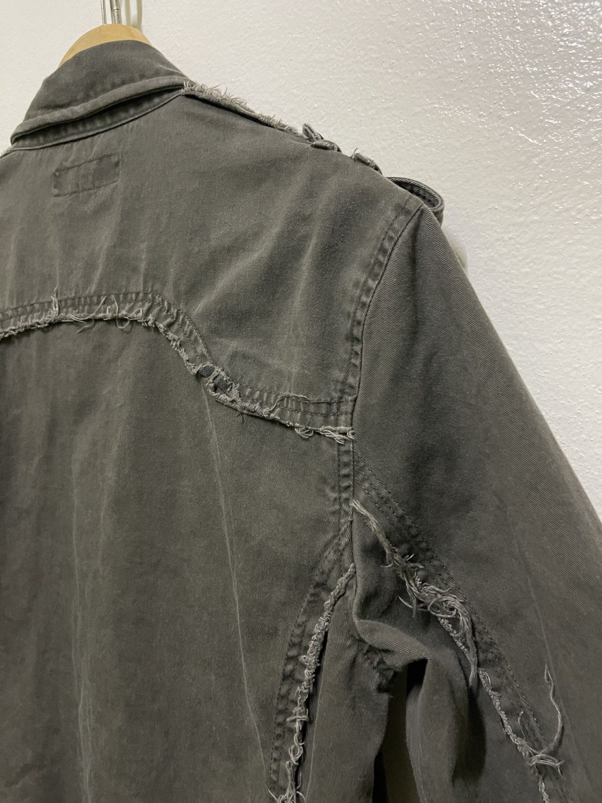 In The Attic Army Shirt Distressed Size US XL / EU 56 / 4 - 11 Thumbnail