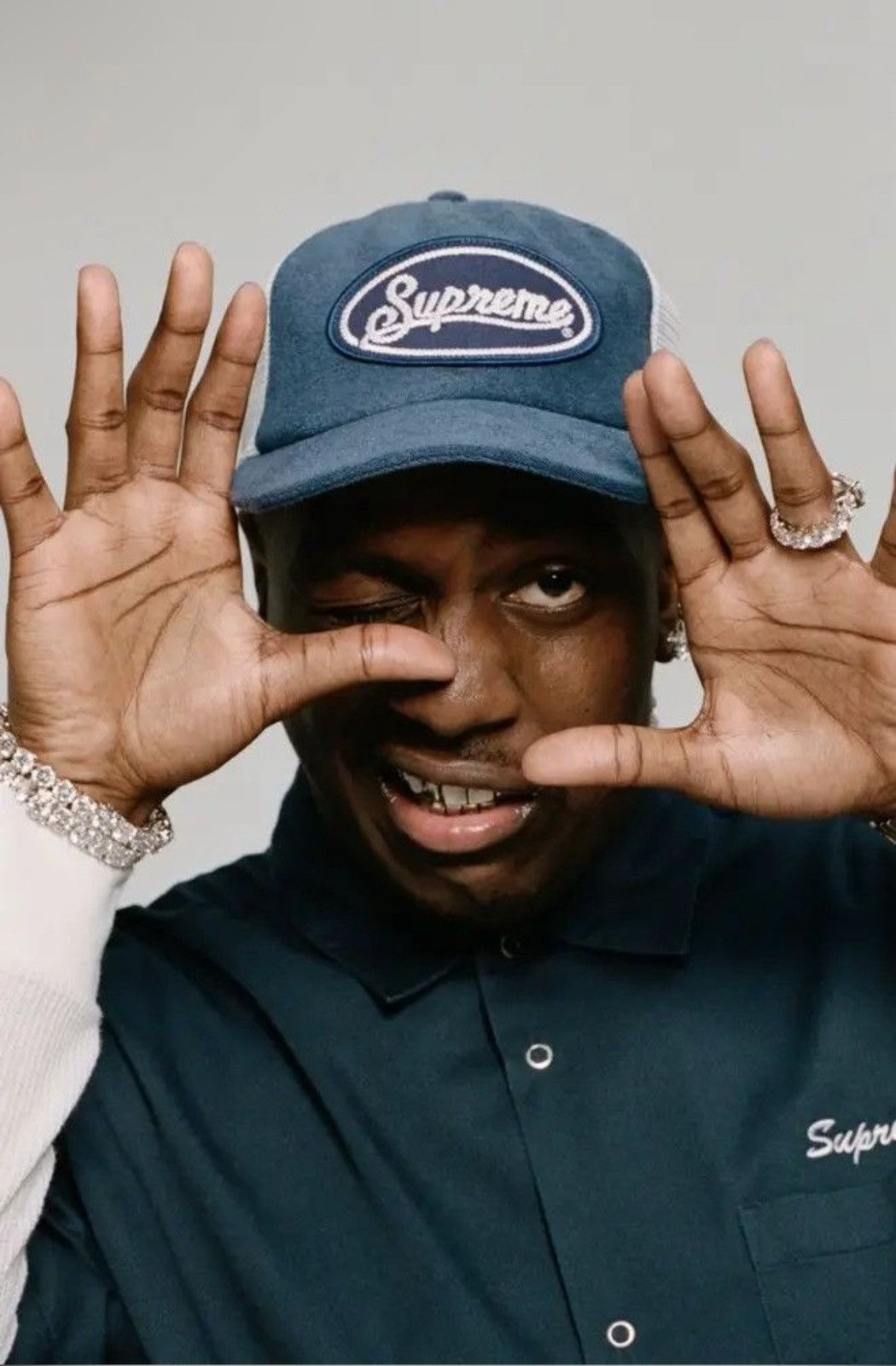 Supreme Terry Mesh Back 6-Panel