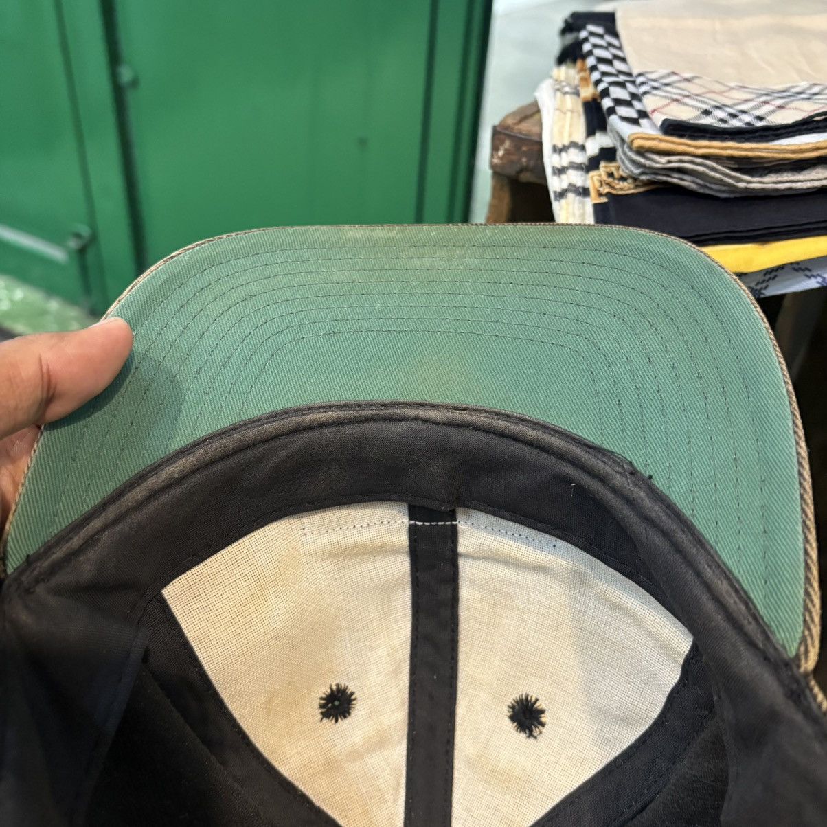 Nike Vintage 90’s Beautiful Faded Nike Cap Size ONE SIZE - 4 Thumbnail