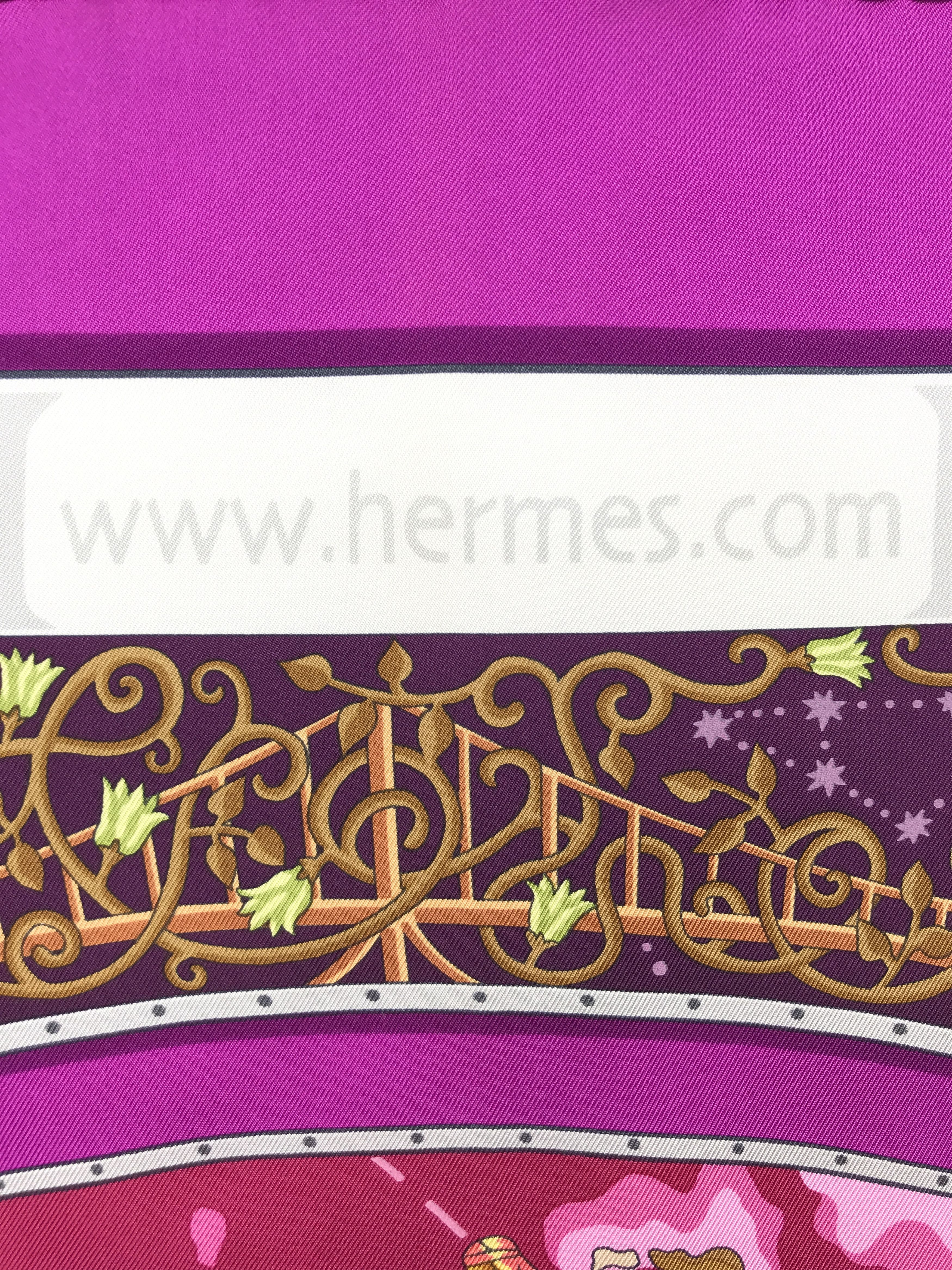 Hermes Vintage Hermes Silk Scarf Size ONE SIZE - 8 Thumbnail