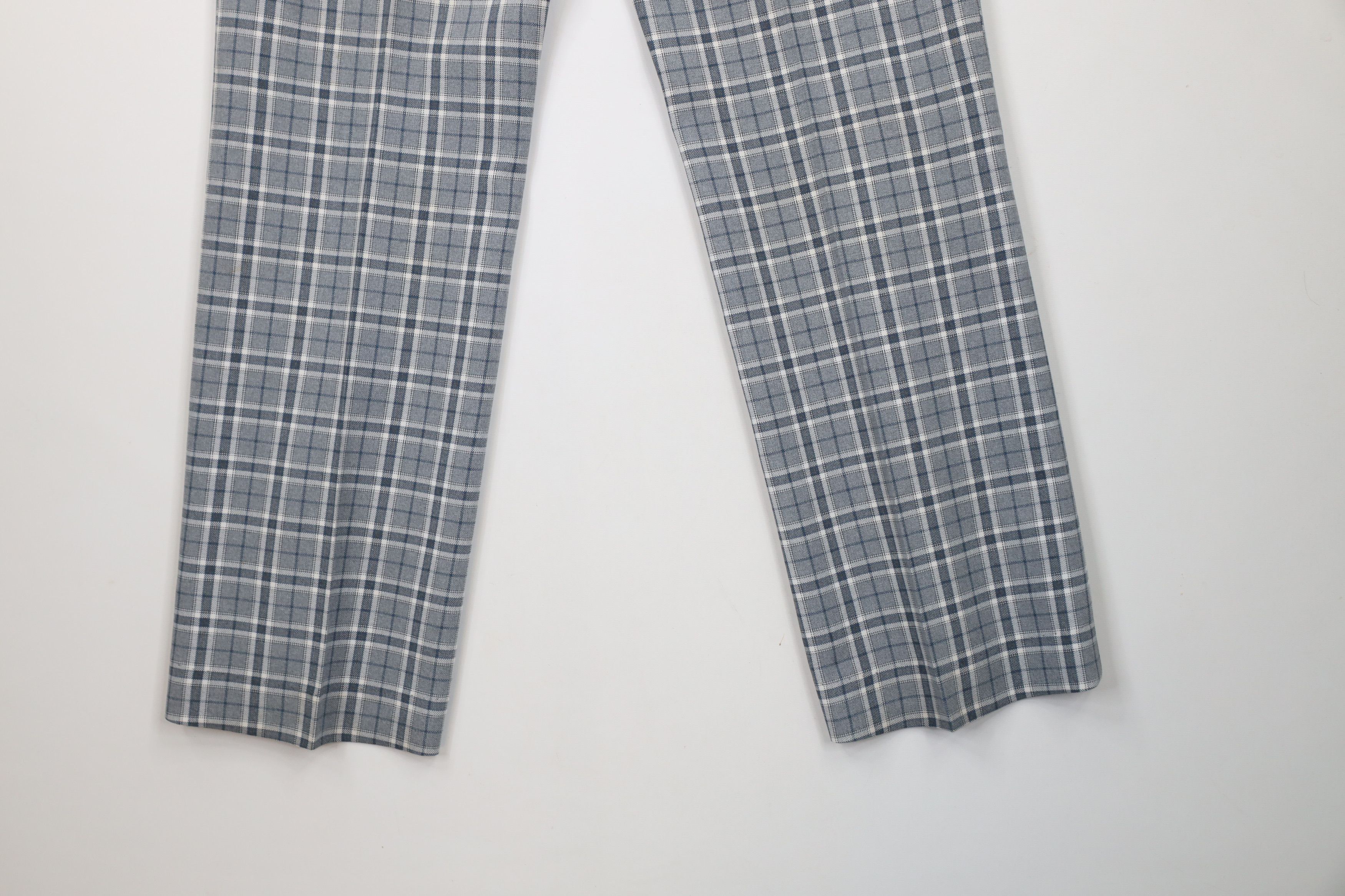 Vintage Vintage 70s Streetwear Bell Bottoms Chino Pants Plaid USA Size US 34 / EU 50 - 6 Thumbnail