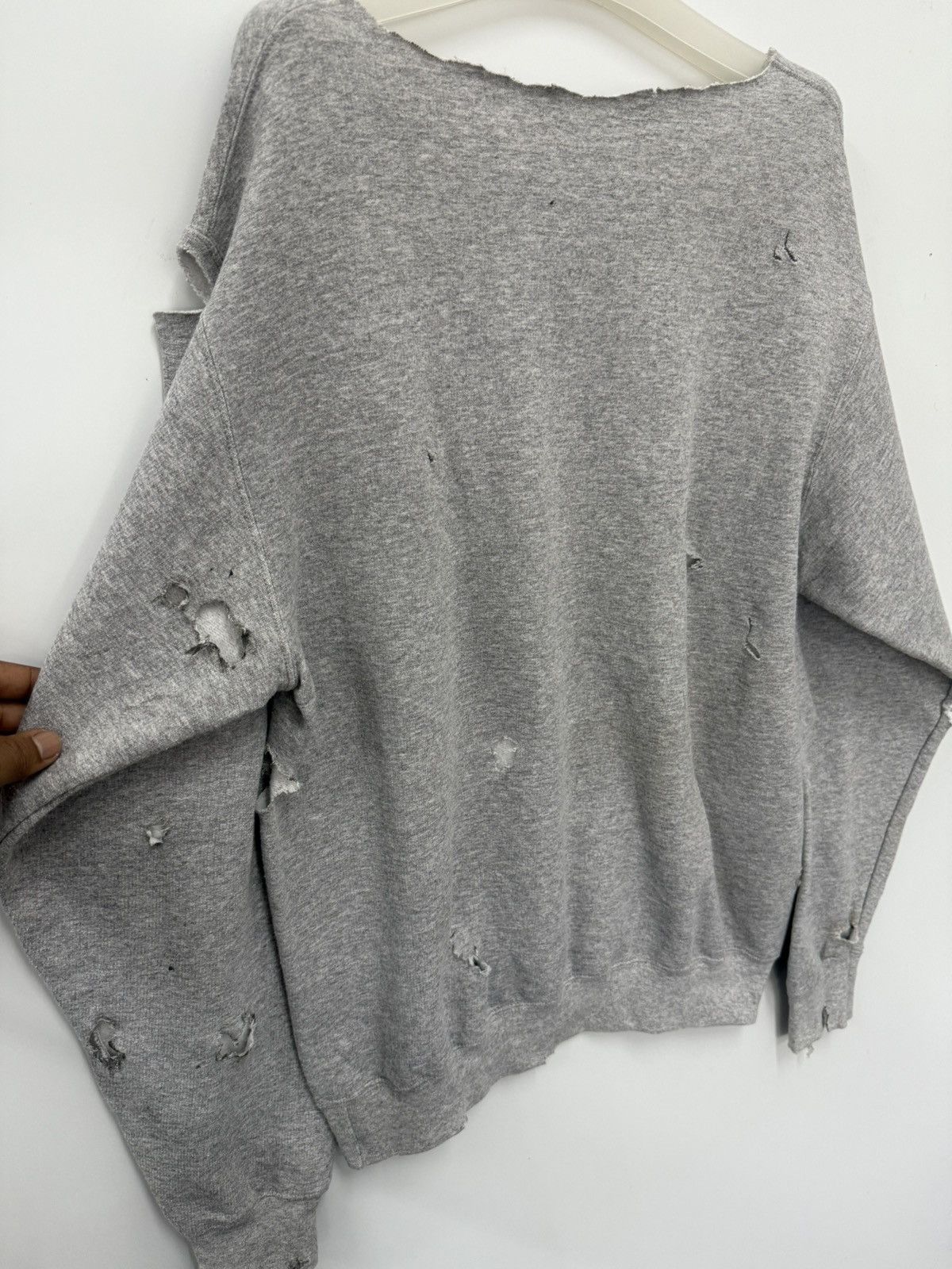 Le Grande Bleu (L.G.B.) 🔥 Pin Oak Orchestra Homeless Muzic symbol Distressed Sweat Size US S / EU 44-46 / 1 - 6 Thumbnail