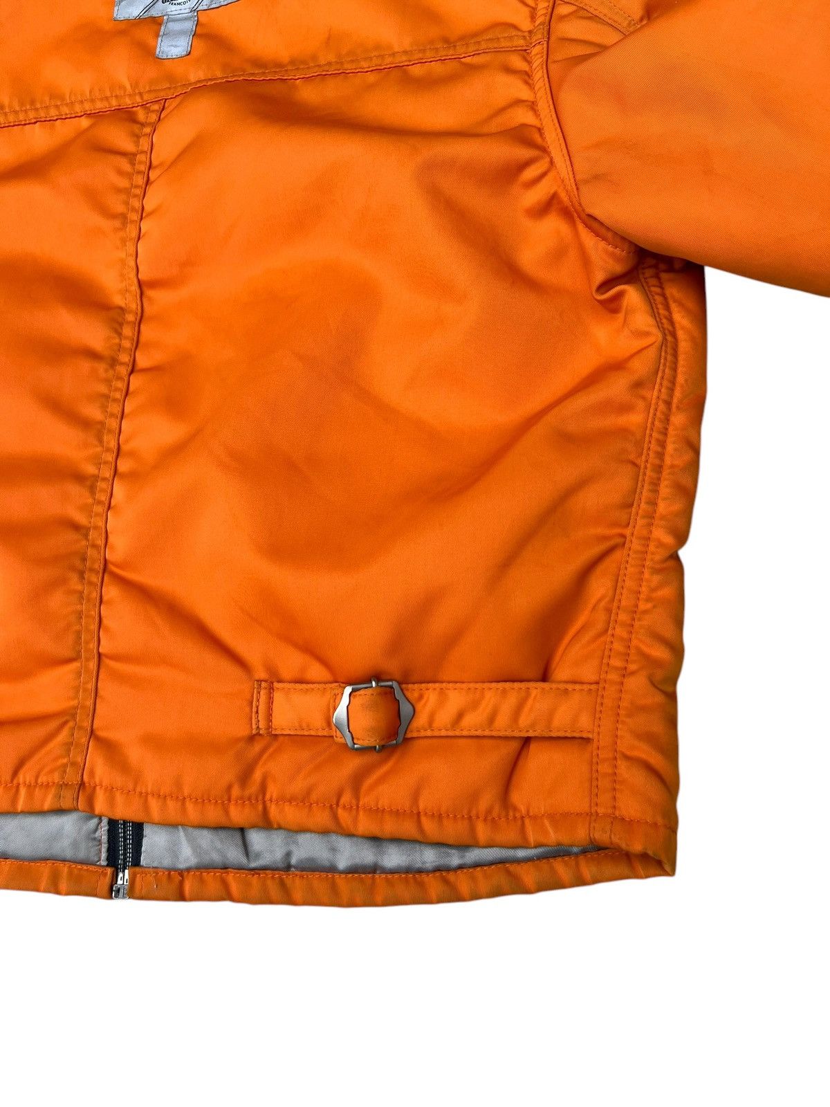 Marithe + Francois Girbaud Vintage 90s Marithe Francois Girbaud Orange Cropped Jacket Size US M / EU 48-50 / 2 - 23 Thumbnail
