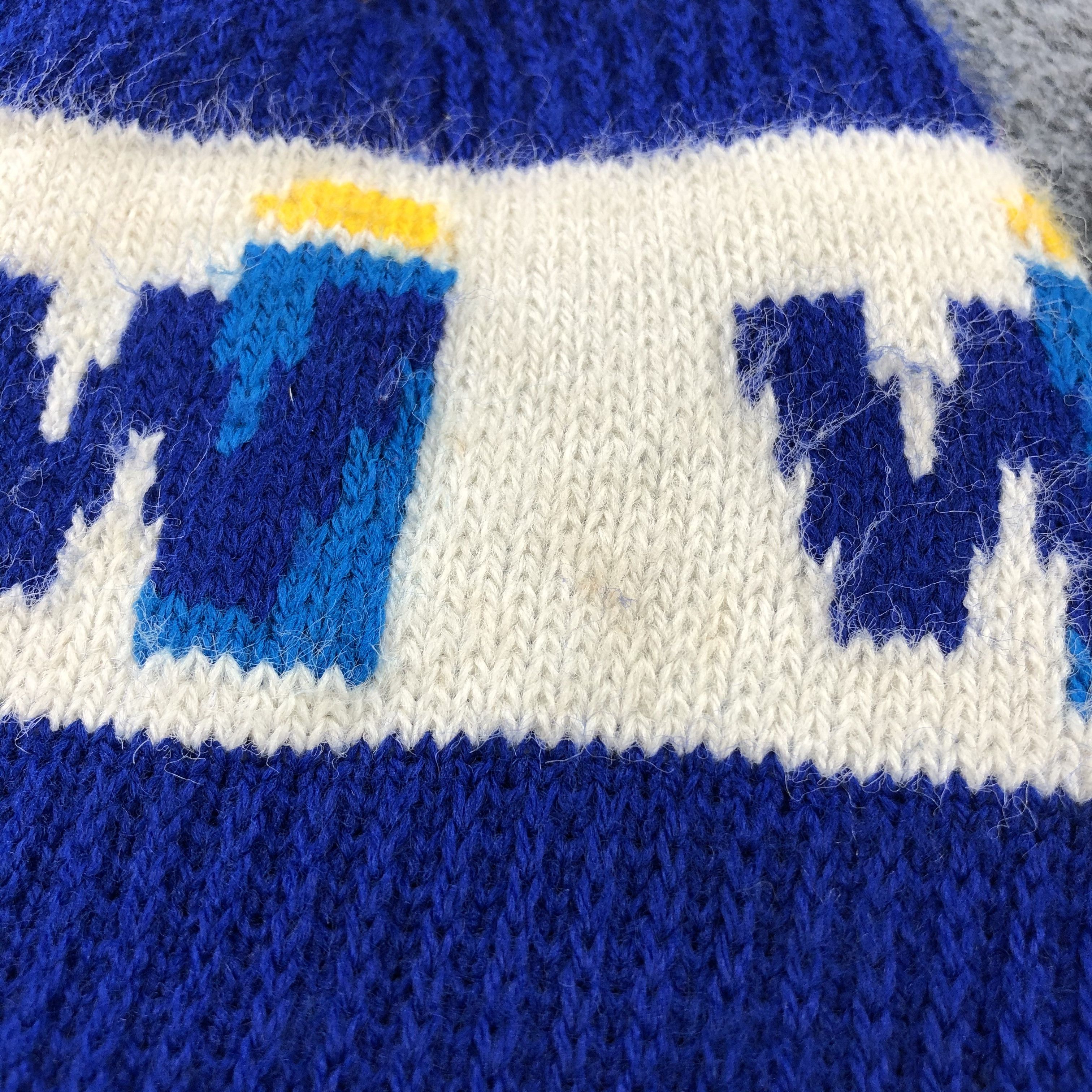 Vintage Walco Blue Beanie Snowcap Snow Hat B495 Size ONE SIZE - 6 Thumbnail