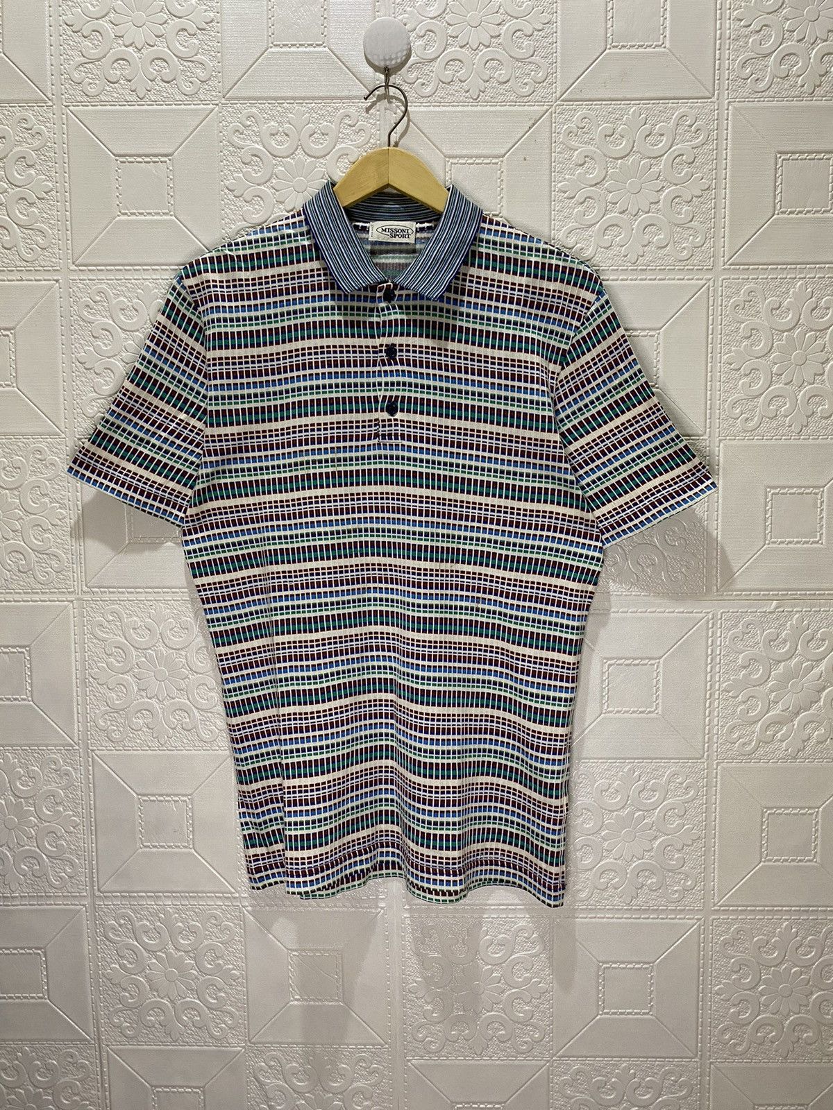Missoni × Vintage Vintage Missoni Sports Poloshirts Size US S / EU 44-46 / 1 - 1 Thumbnail