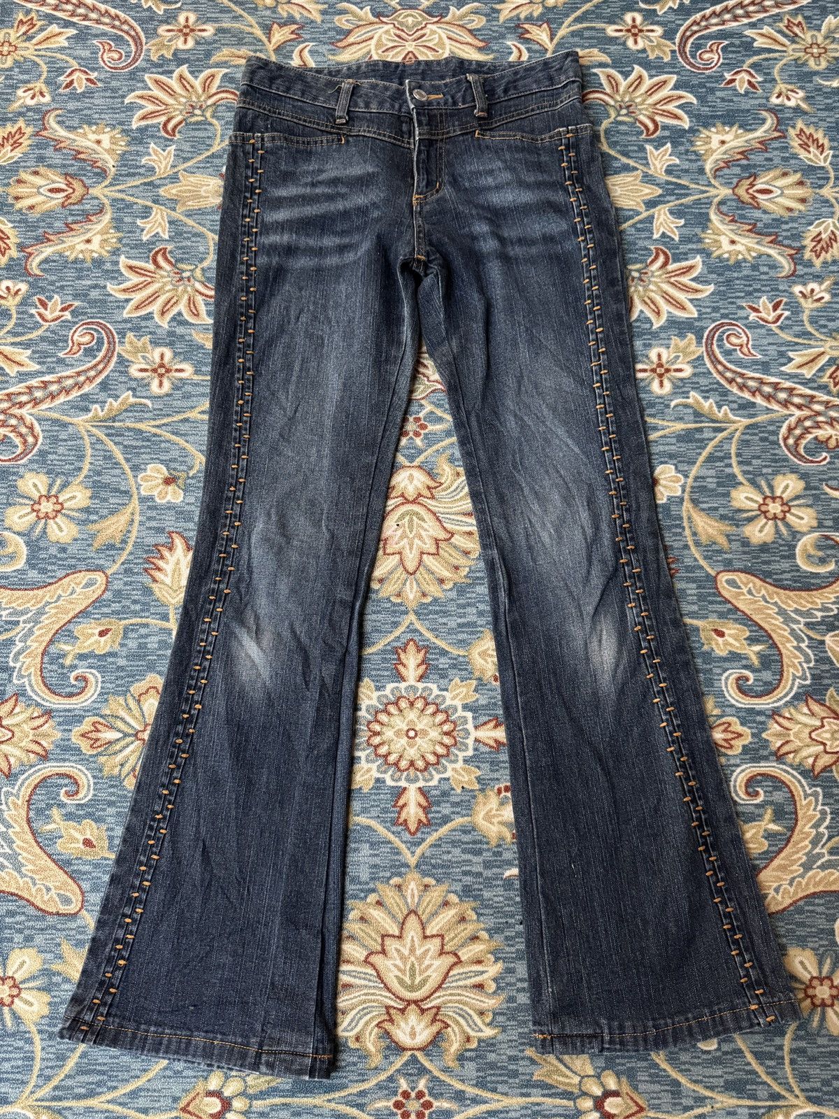 Levi's 🔥 Flare X Japanese Designer Size US 28 / EU 44 - 2 Thumbnail
