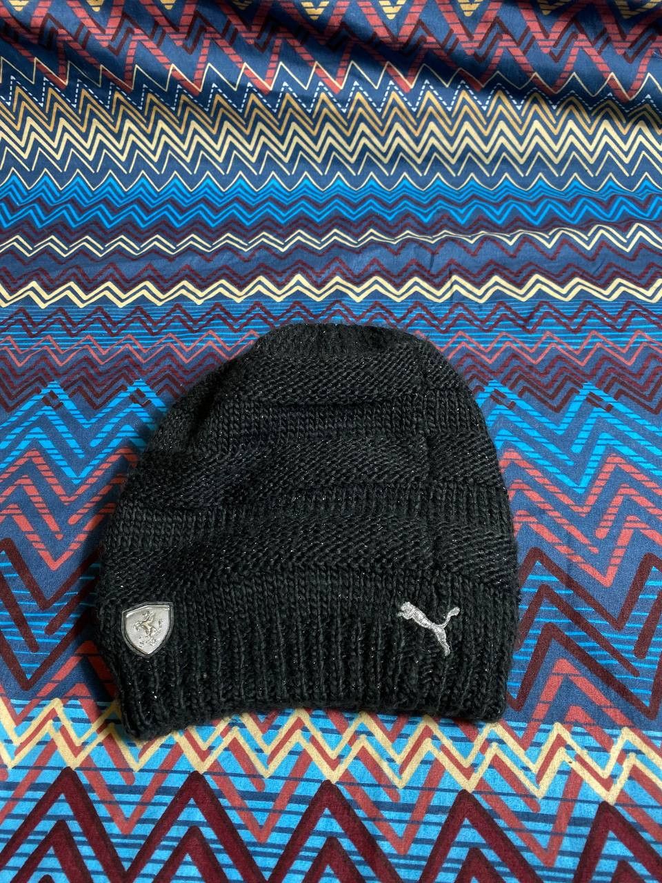 Ferrari Crazy Fur Faux Trapper Mohair Y2K Fuzzy Ushanka Hat Size ONE SIZE - 4 Thumbnail