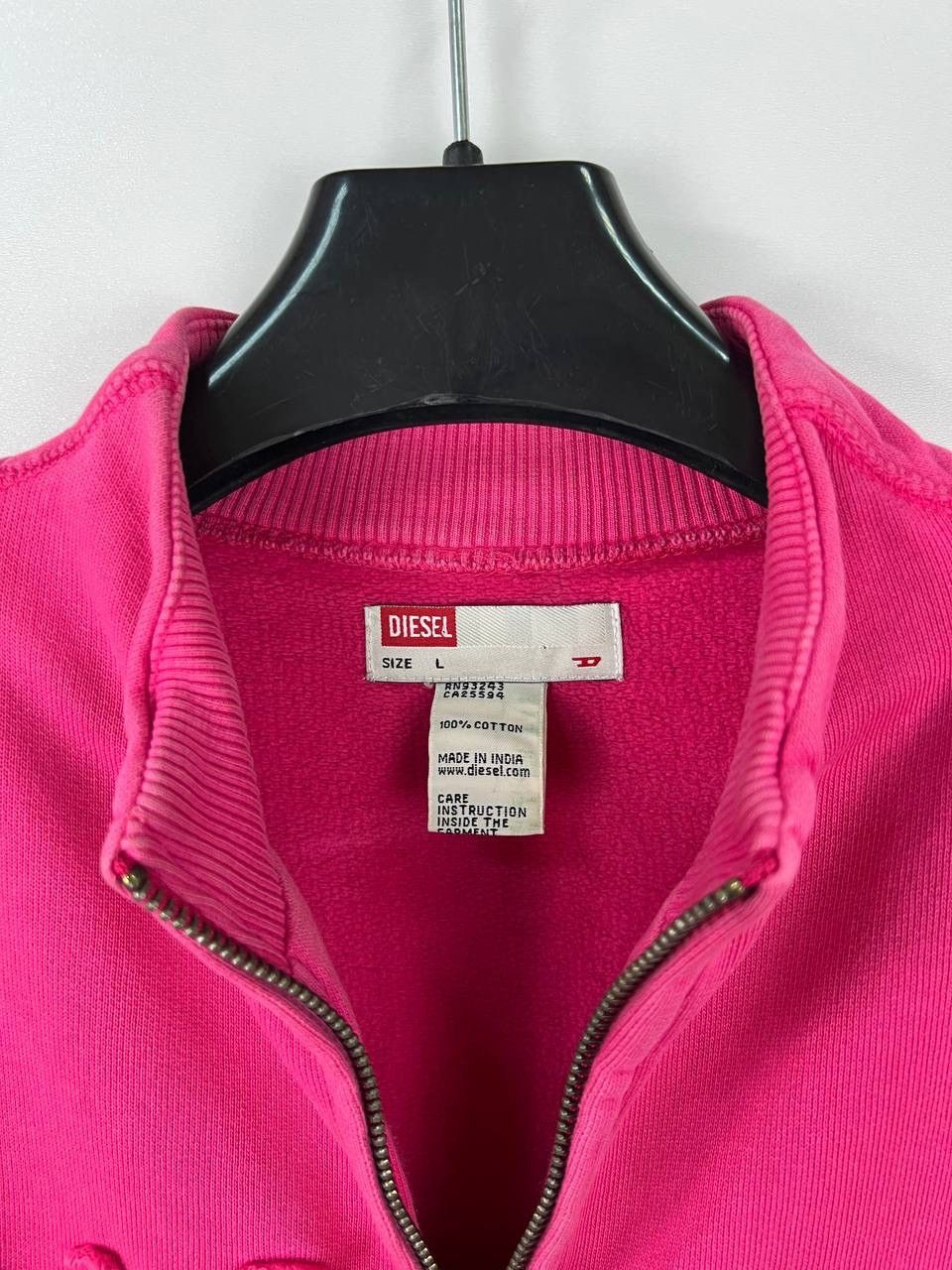 Diesel × Vintage Diesel vintage zip sweatshirt woman size L Size L / US 10 / IT 46 - 3 Thumbnail