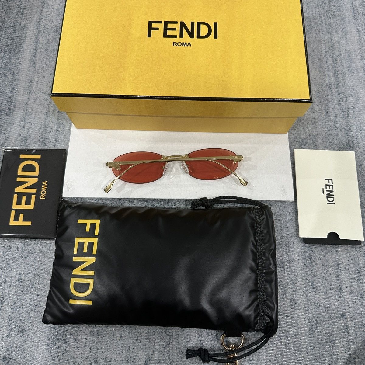 Fendi FENDI FE4075US 30S SUNGLASSES Size ONE SIZE - 3 Thumbnail