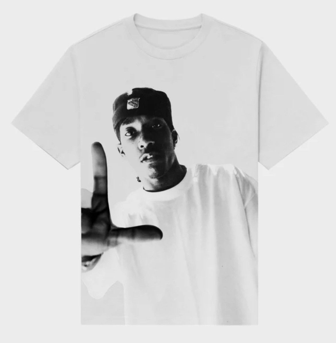 image of Designer Big L - Limited Edition T-Shirt XL in White, Men's