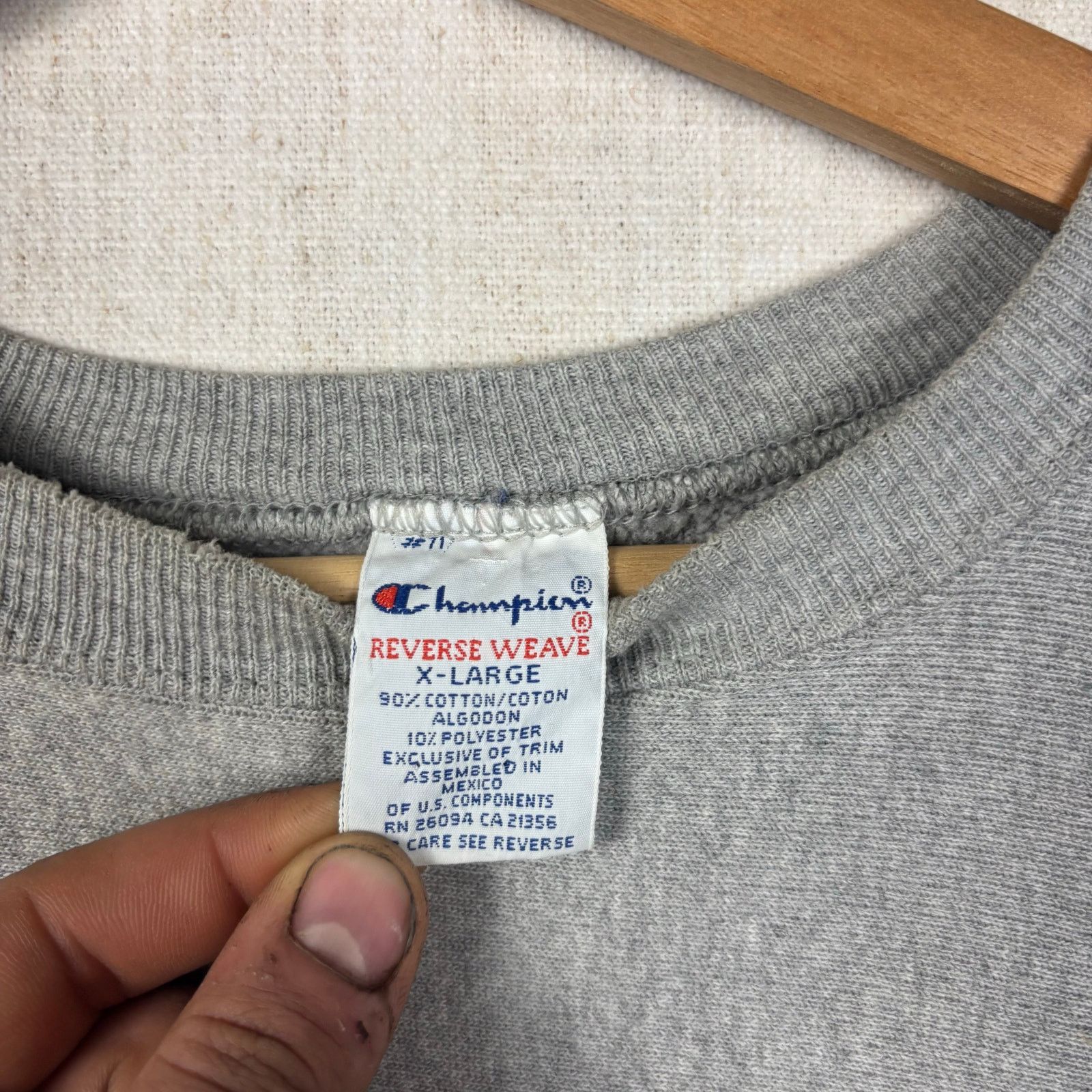 Champion Champion Reverse Weave 90s Grey Keystone Ski Colorado XL Size US XL / EU 56 / 4 - 3 Thumbnail