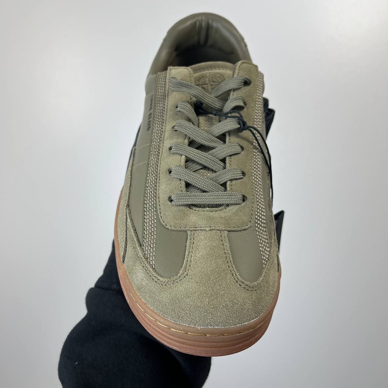 Stone Island Stone Island Sneakers 77FWS0101 V0054 Olive Green Gum EU 42 Size US 9 / EU 42 - 2 Thumbnail