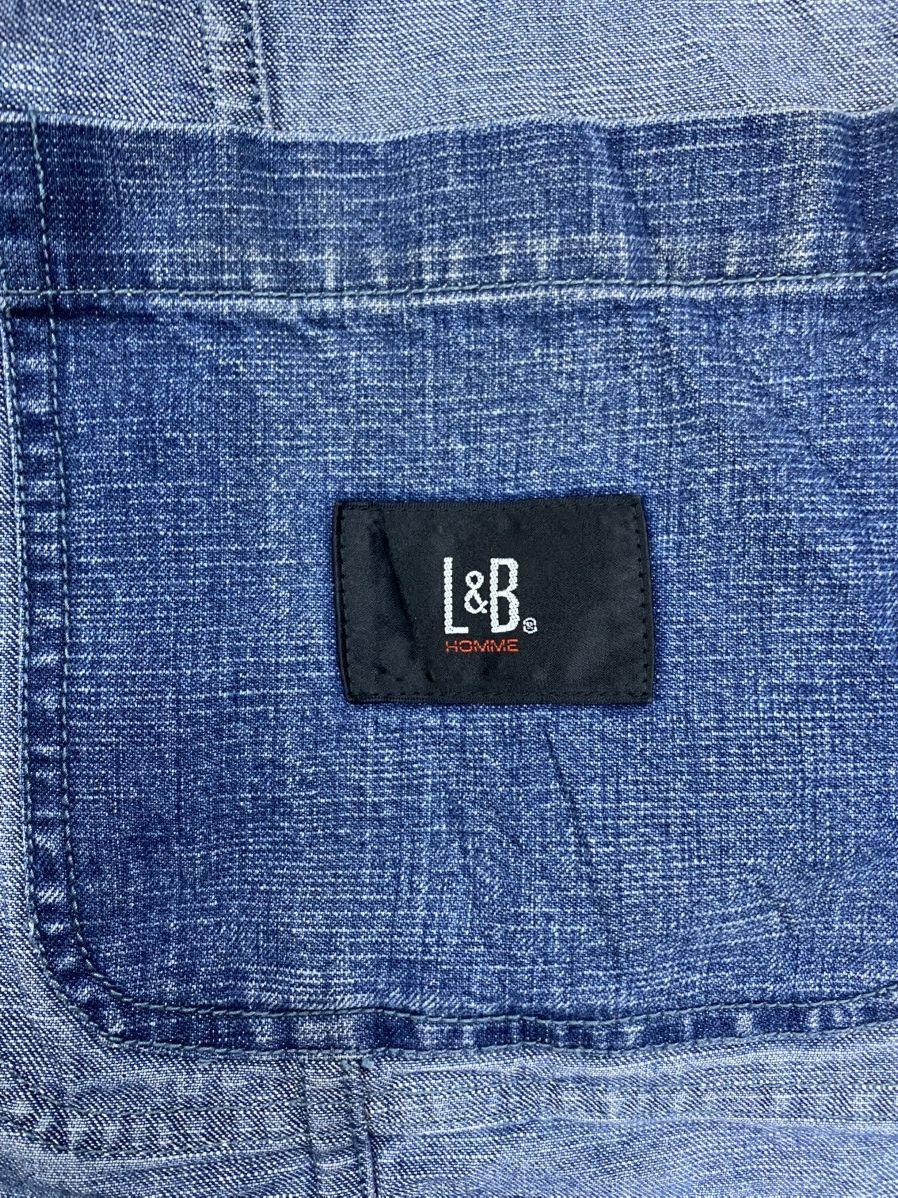 L&B Vintage L&B Homme Denim Chore Jacket Size US L / EU 52-54 / 3 - 9 Thumbnail