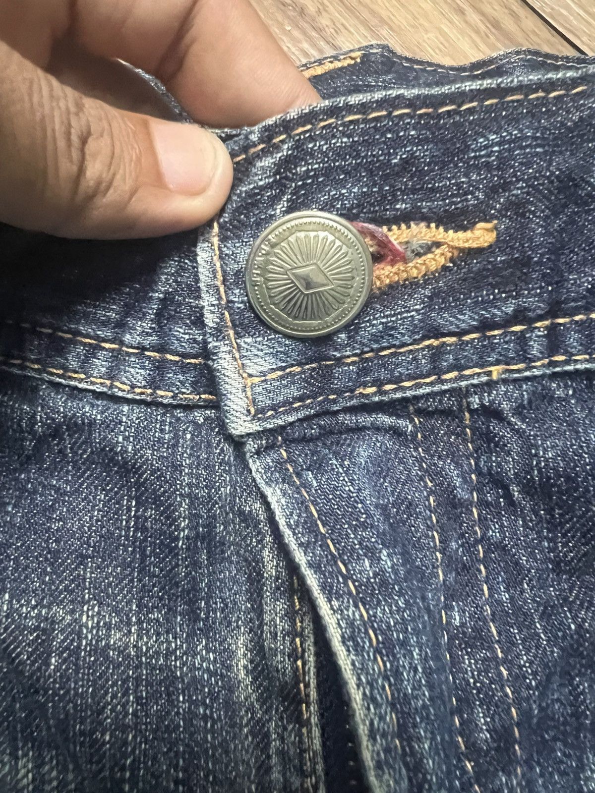 Edwin RARE Edwin XU Vintage Cargo Jeans (W34) Made in Japan (42) Size US 34 / EU 50 - 8 Thumbnail