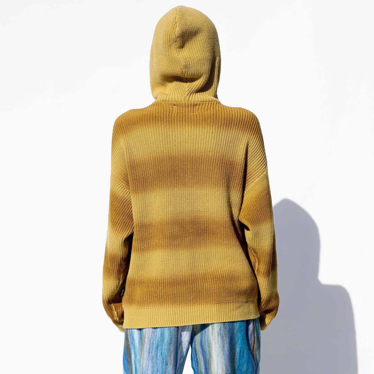 Stussy Stüssy Spray-Dyed Hoodie Sweater (Knit) Size US L / EU 52-54 / 3 - 2 Thumbnail
