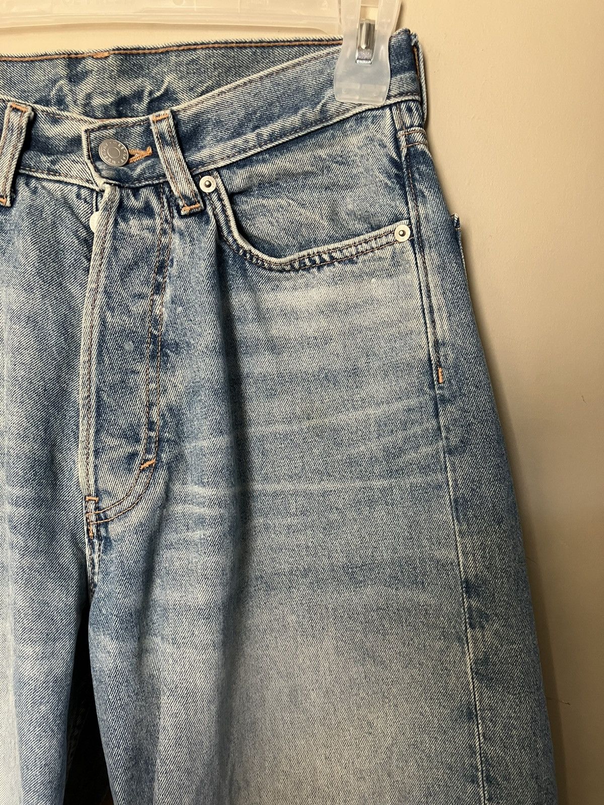 Weekday Weekday Astro Baggy Jeans Faded Blue 29/30 Size US 29 - 3 Thumbnail