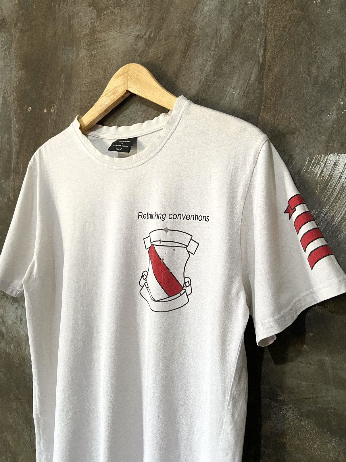 Number (N)ine Number Nine x Marlboro Shield Crest Tee Size US M / EU 48-50 / 2 - 4 Thumbnail