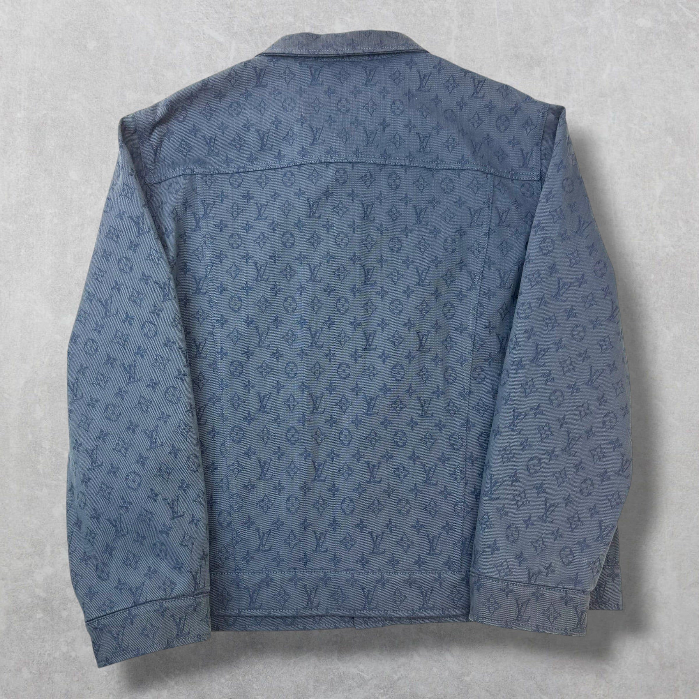 Louis Vuitton Louis Vuitton Monogram Denim Jacket 58 (XXL) Size US XXL / EU 58 / 5 - 2 Thumbnail