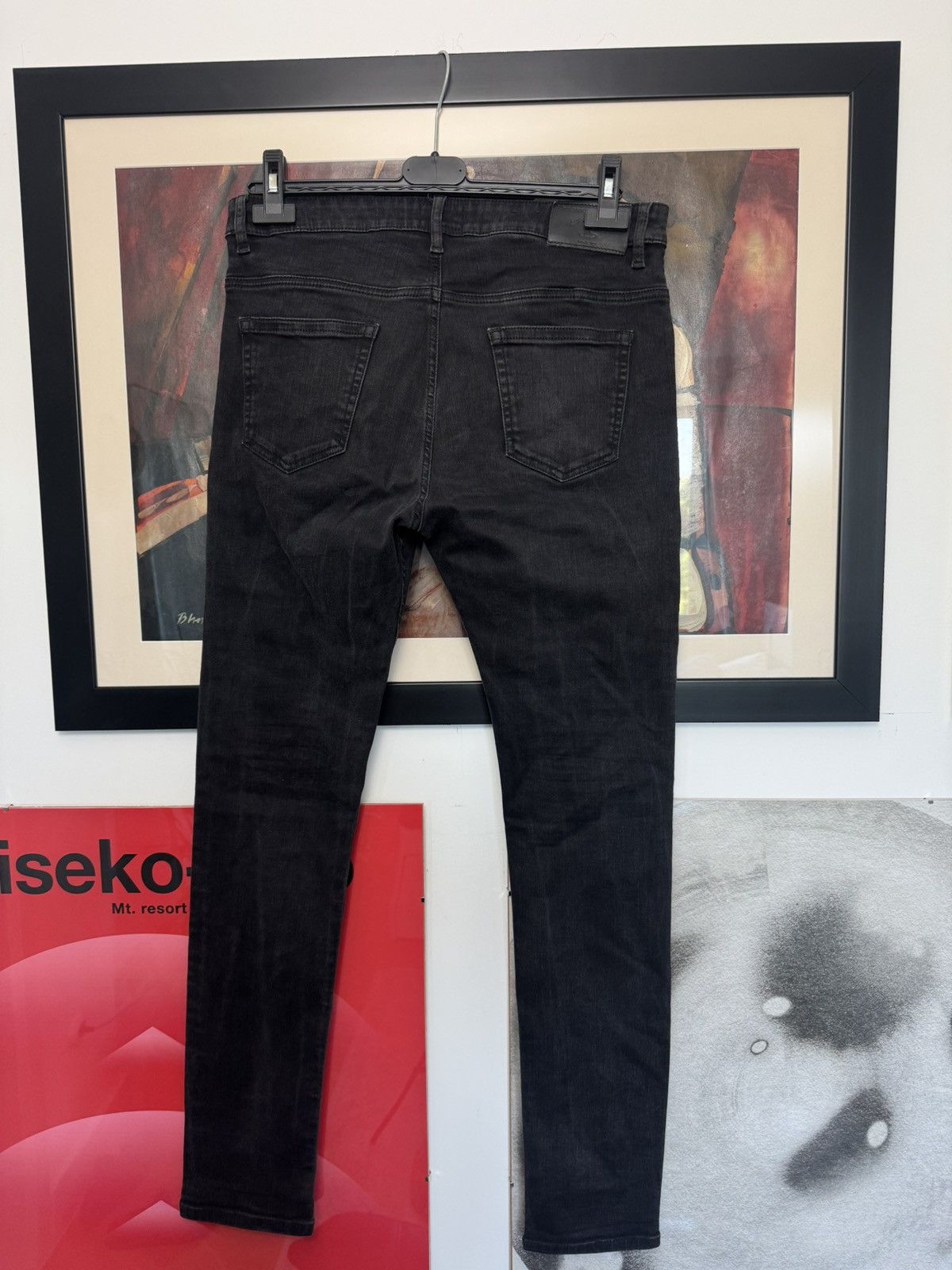 Vivienne Westwood Vivienne Westwood Black Skinny Jeans Denim Pant Designer Size US 33 - 2 Thumbnail