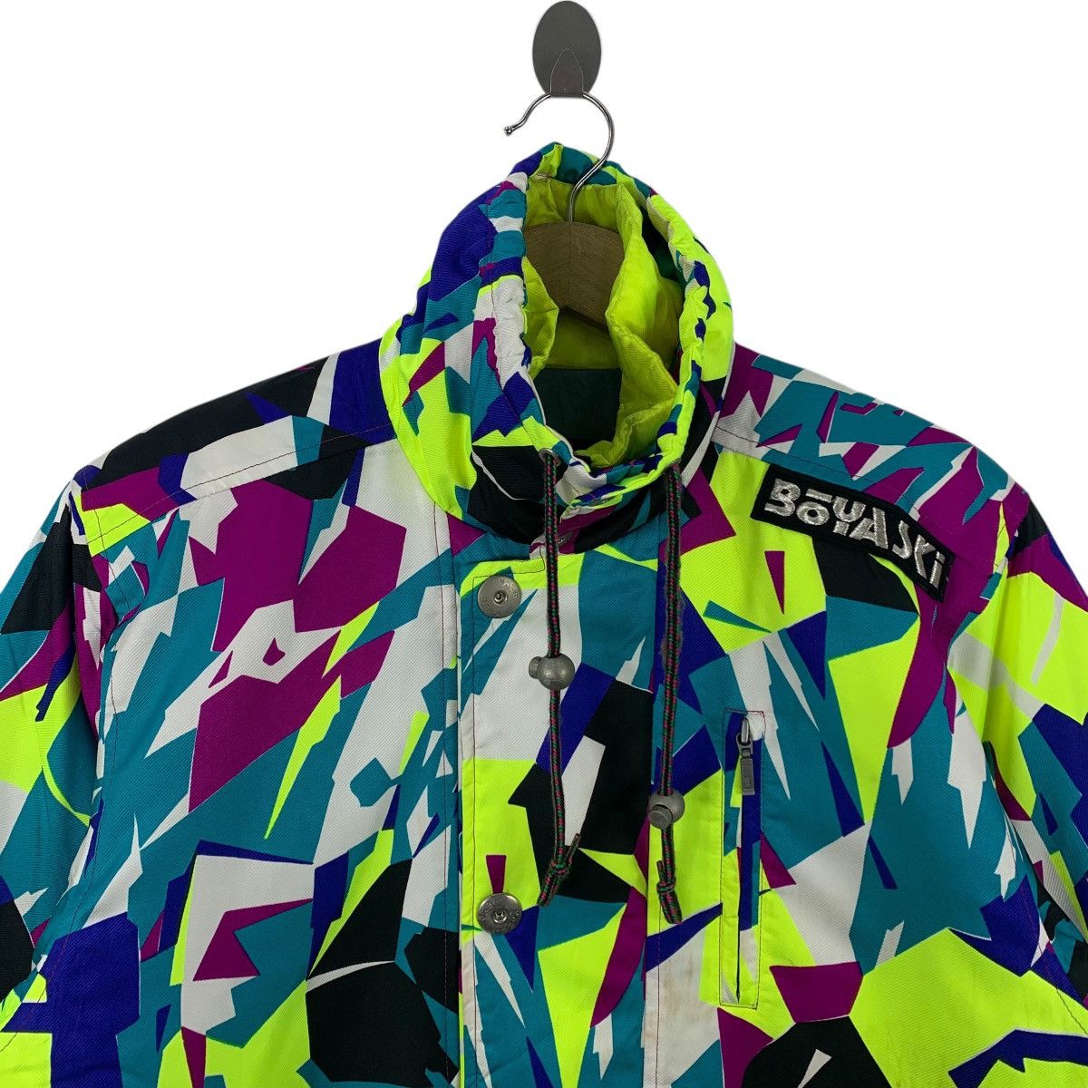 Vintage Vintage BOYA SPORTS Full printed painted design ski jacket Size US M / EU 48-50 / 2 - 2 Thumbnail