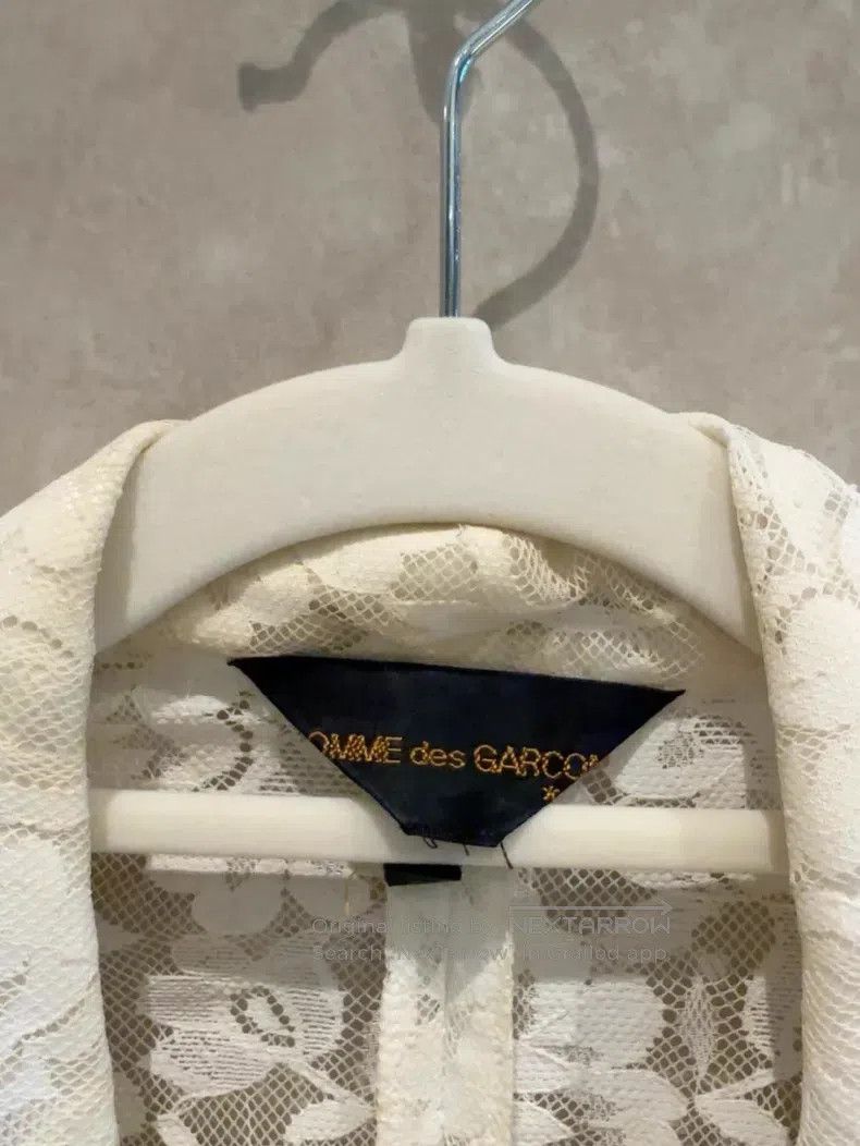 Comme des Garcons Comme des Garcons Embroidered lace blazer Size M / US 6-8 / IT 42-44 - 3 Thumbnail