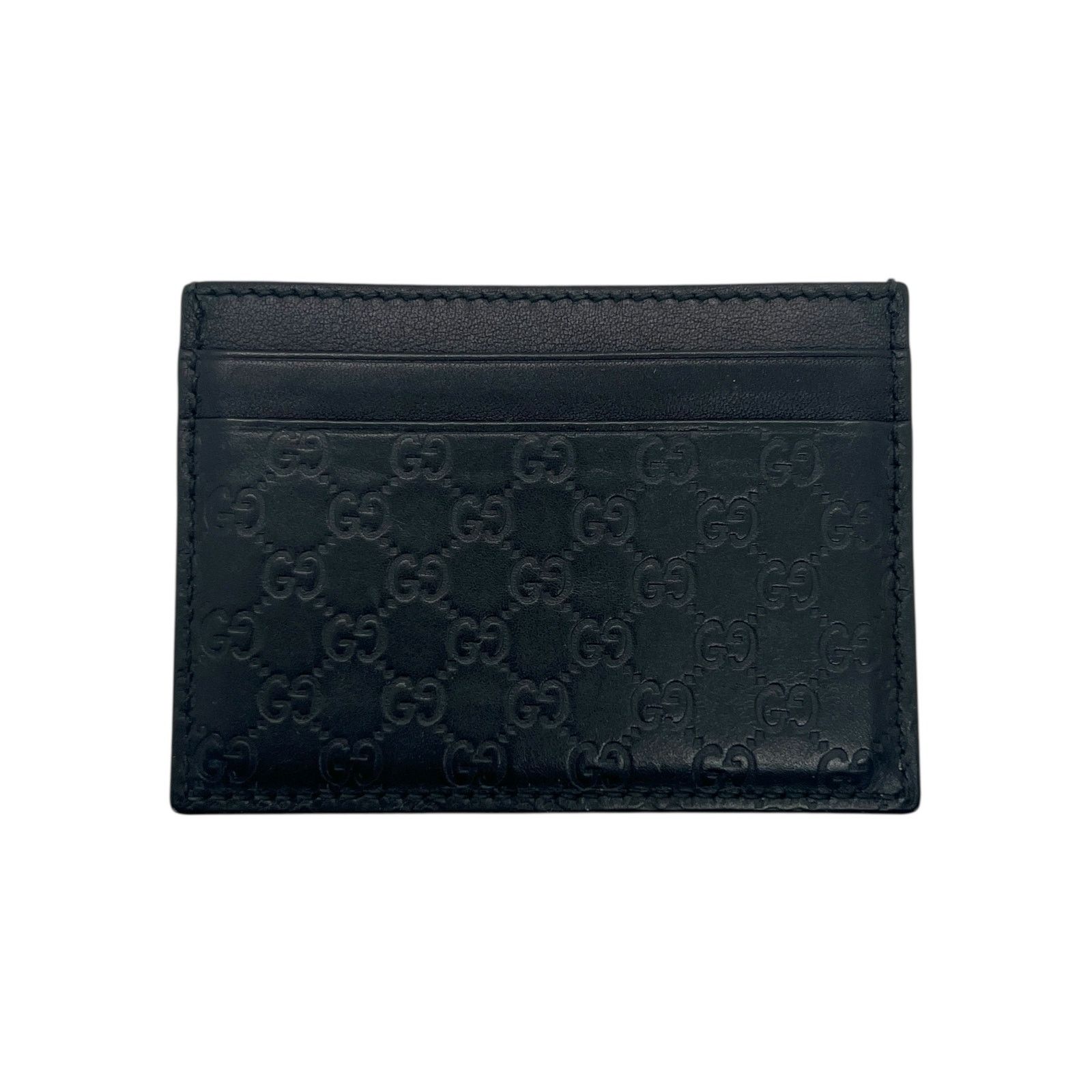 Gucci Gucci Micro Guccissima Card Holder Size ONE SIZE - 1 Thumbnail