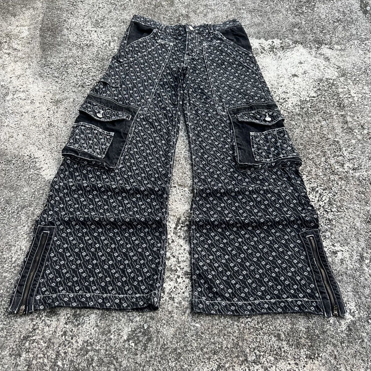 Bdg “y2k style” BDG PAISLEY BAGGY PANTS Size US 32 / EU 48 - 2 Thumbnail