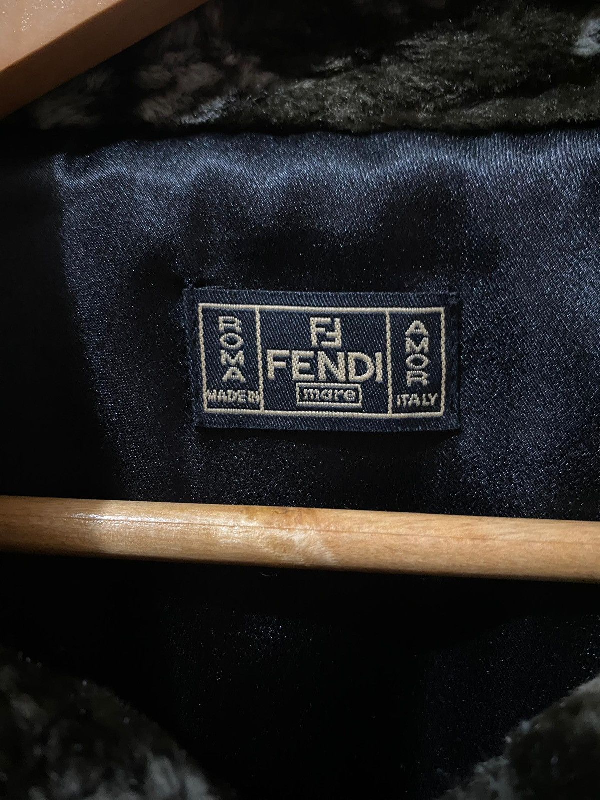 Designer × Fendi × Vintage Fendi 1990s Faux-fur Jacket Size US L / EU 52-54 / 3 - 8 Thumbnail