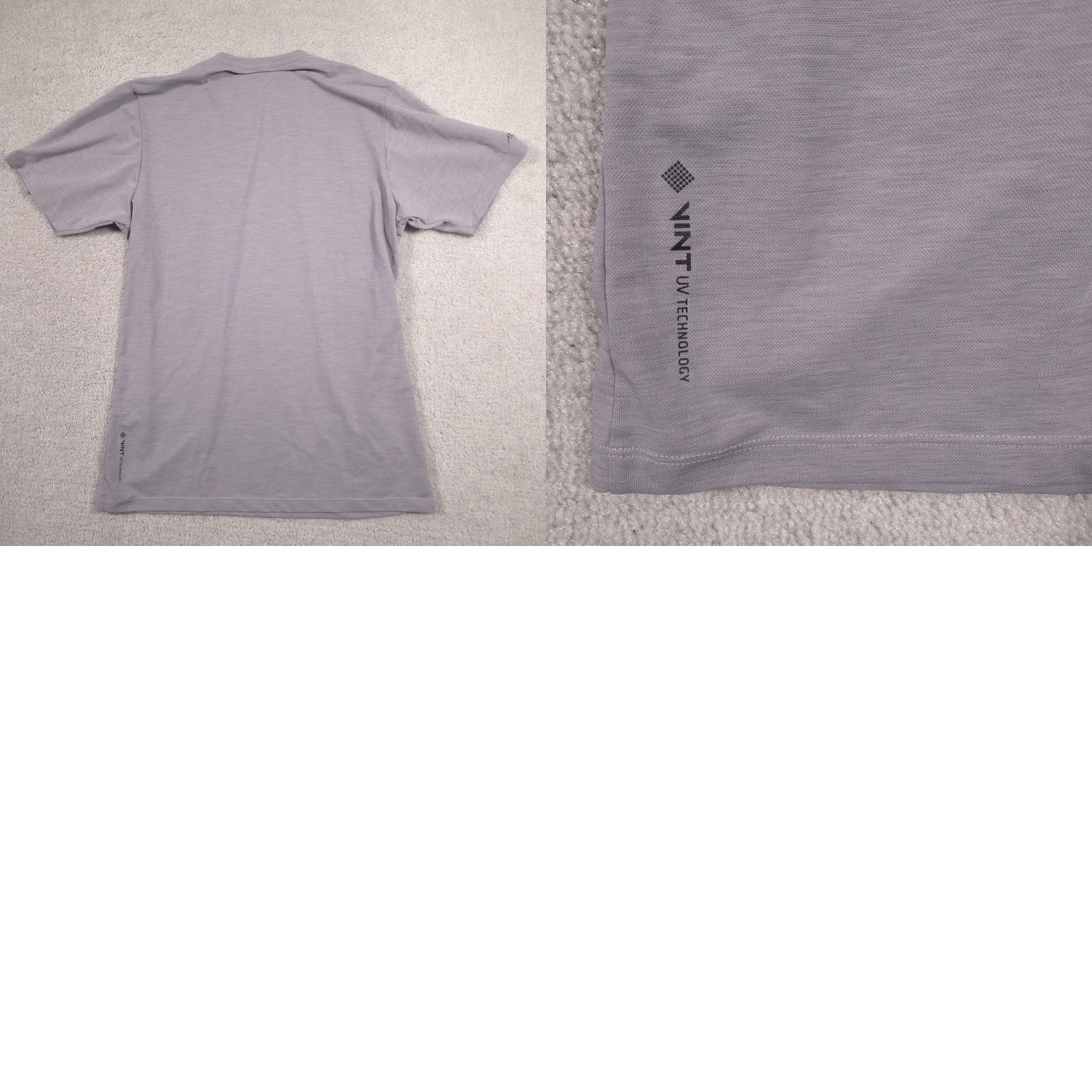 Vintage VINTAGE ANETIK Baja Shirt Mens S Gray UPF 30+ UV Sun Protection Performance Tee Size US S / EU 44-46 / 1 - 9 Thumbnail