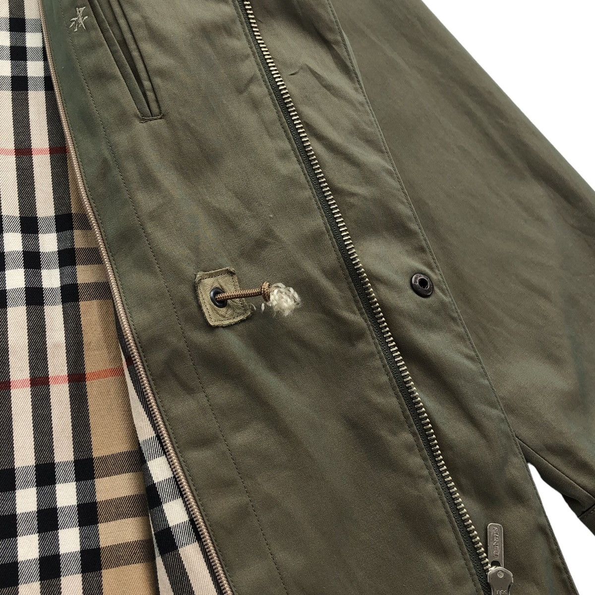 Burberry Vintage Burberrys Lined Novacheck Jacket For Women Size M / US 6-8 / IT 42-44 - 8 Thumbnail