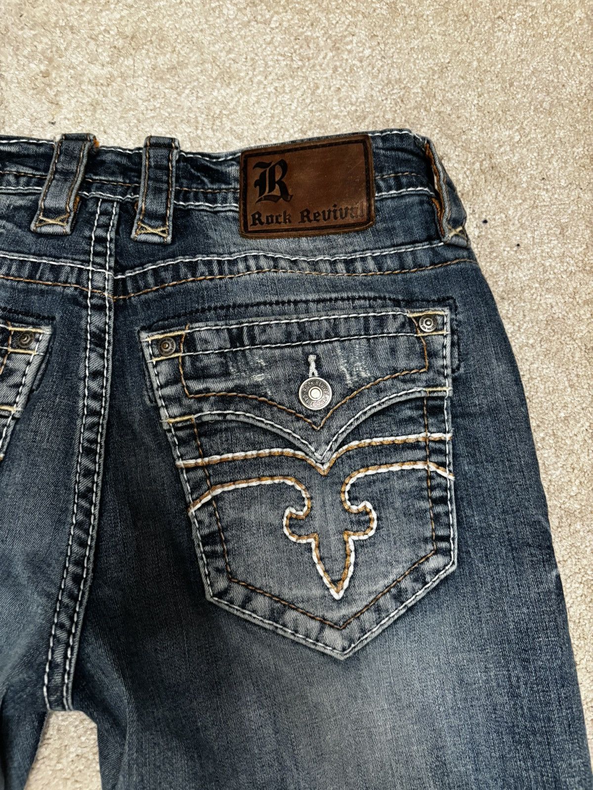 Rock Revival Rock Revival - Ryker Bootcut Jeans Size US 31 - 3 Thumbnail